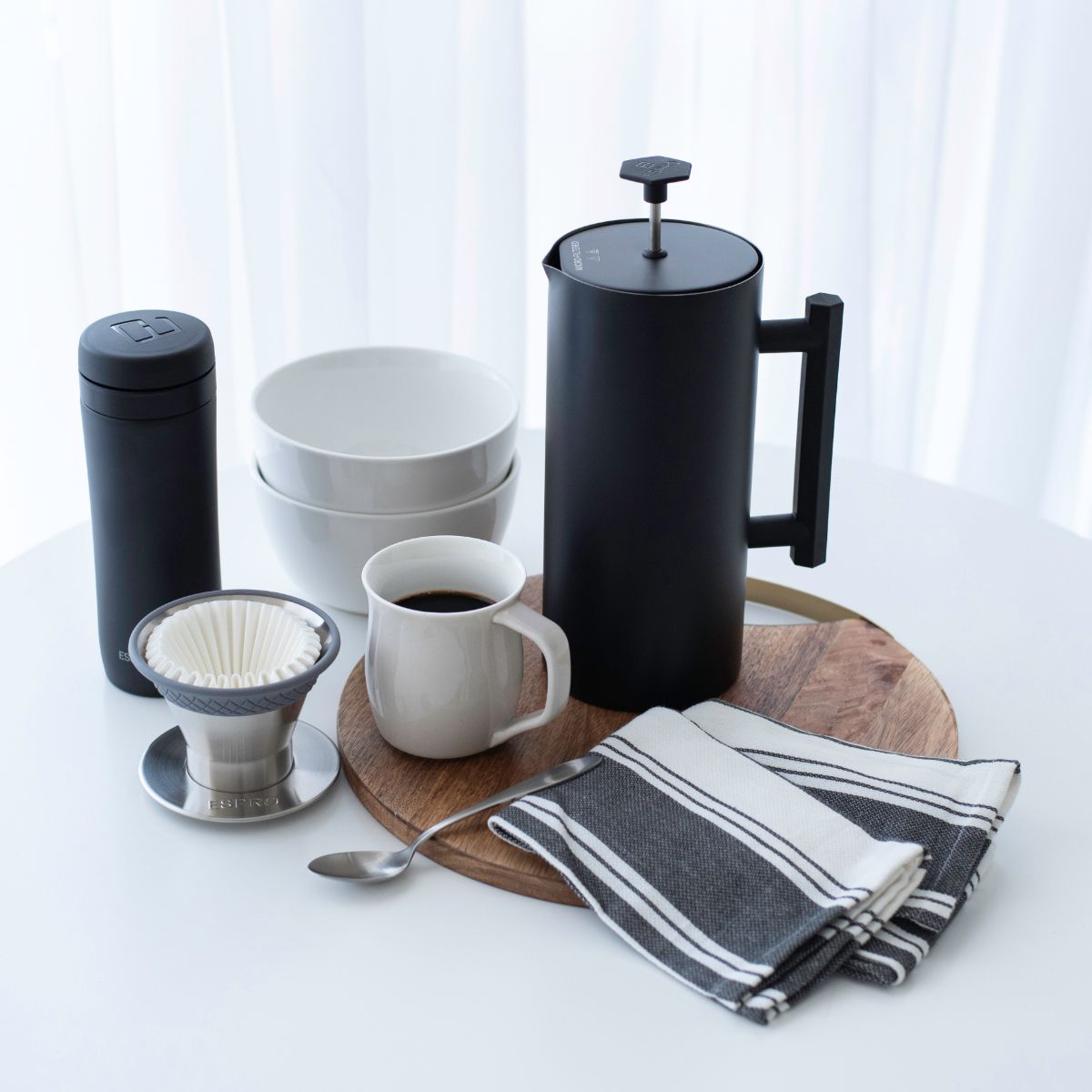 Espro P6 Double Wall Press 950ml (32oz) - Black