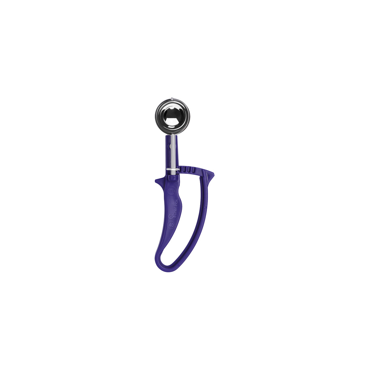 Chef Inox Ezy Grip Portioner & Ice Cream Scoop No.40 40x200mm