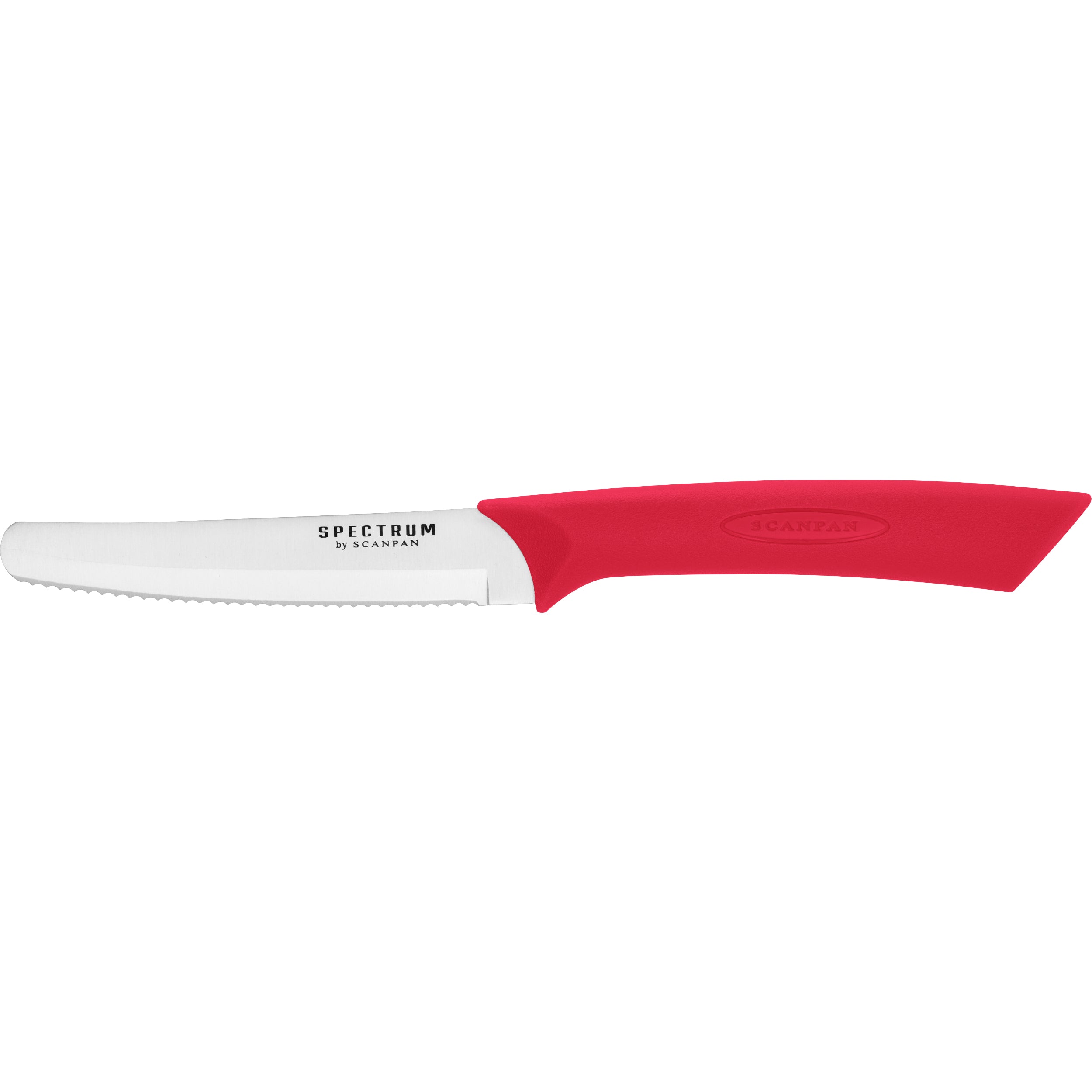Scanpan Spectrum 6 Piece Steak Knife Set 10cm - Red