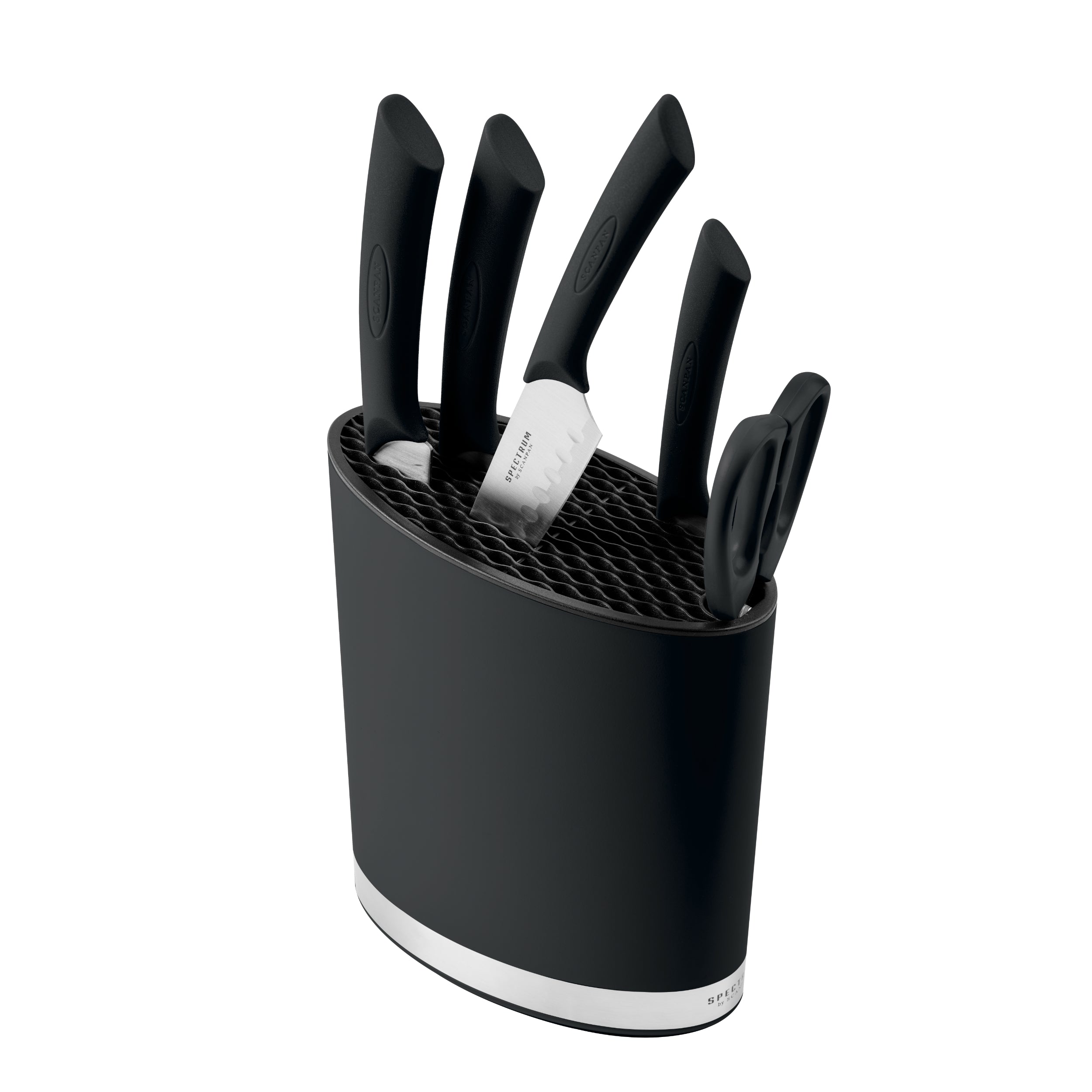 Scanpan Spectrum Knife Block - Black