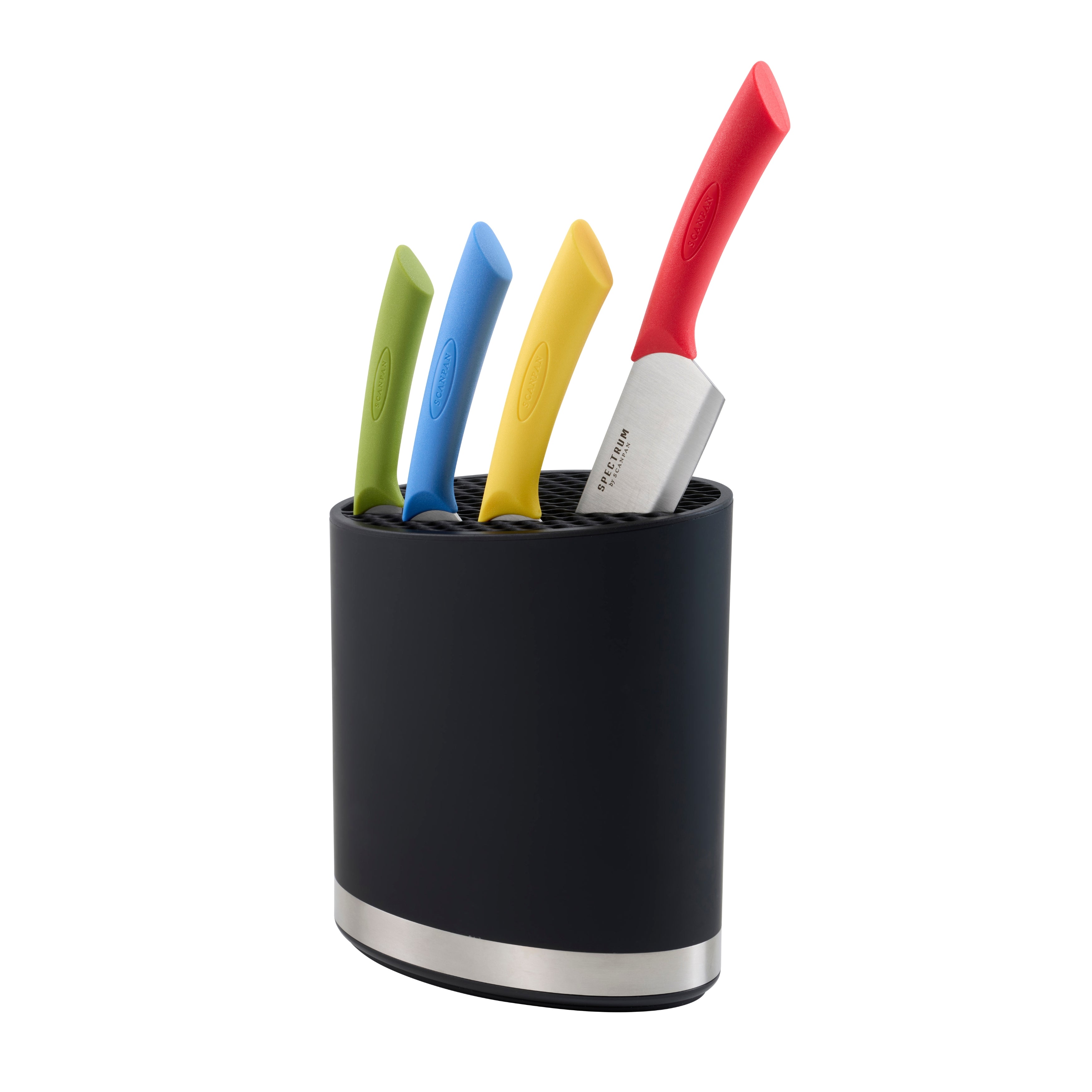 Scanpan Spectrum Knife Block Set - 5 Piece Coloured