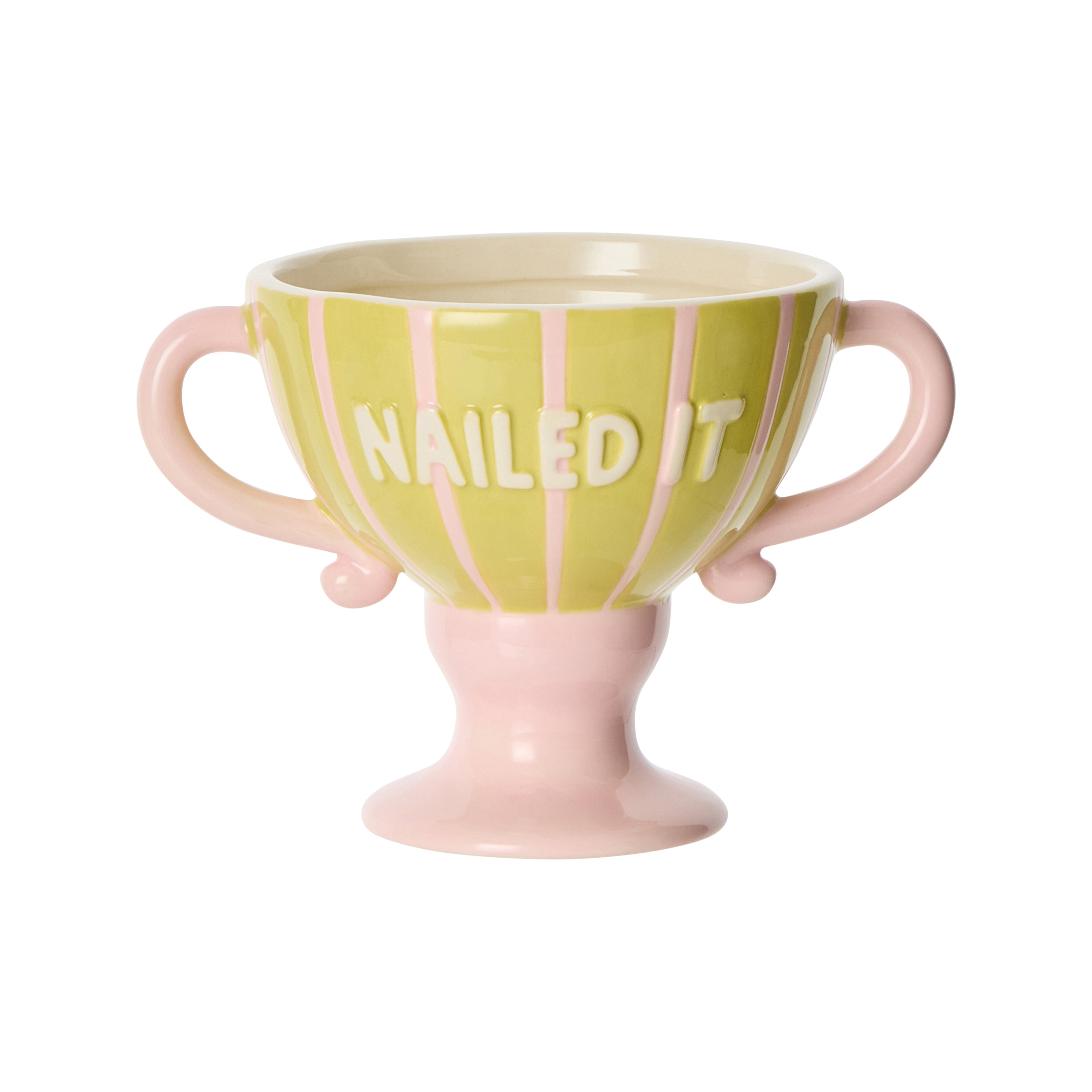 Emporium Triumph Vase Collection Pink & Green