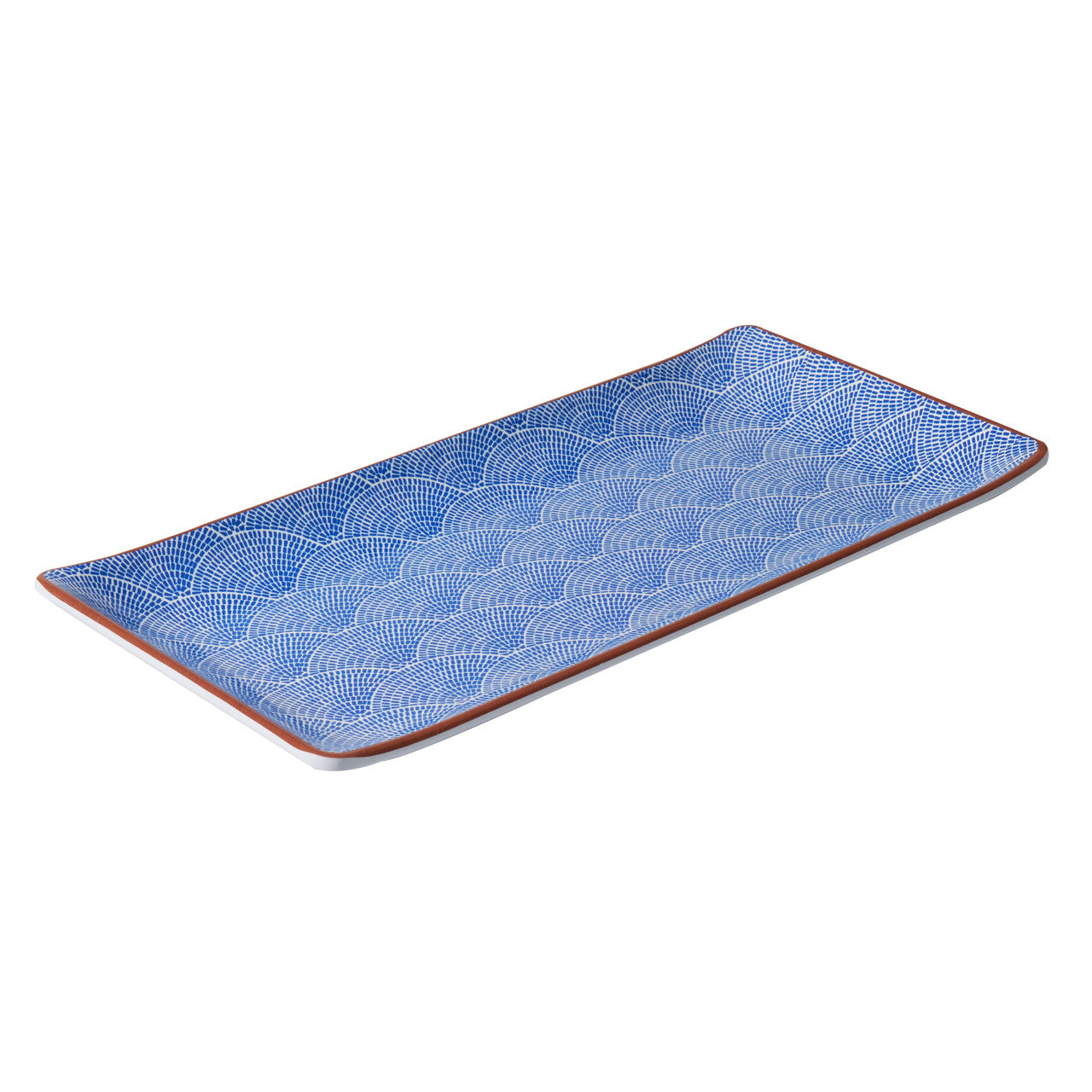 Avanti Rectangular Sharing Plate – Fan – 30cm