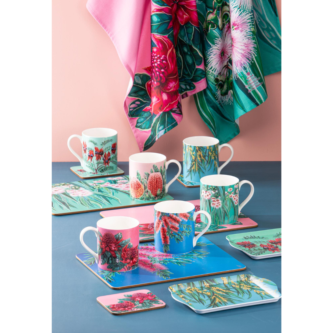 Ashdene Native Flora Wattle 2pk Scatter Tray