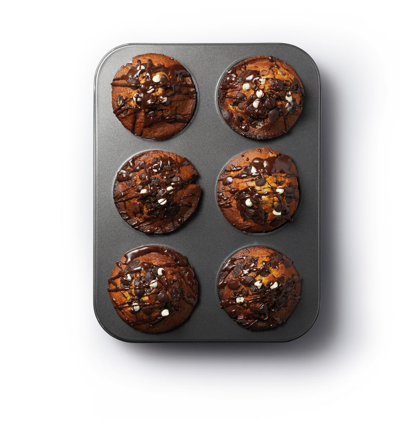 MasterCraft Non Stick American Muffin Pan 6 Cup