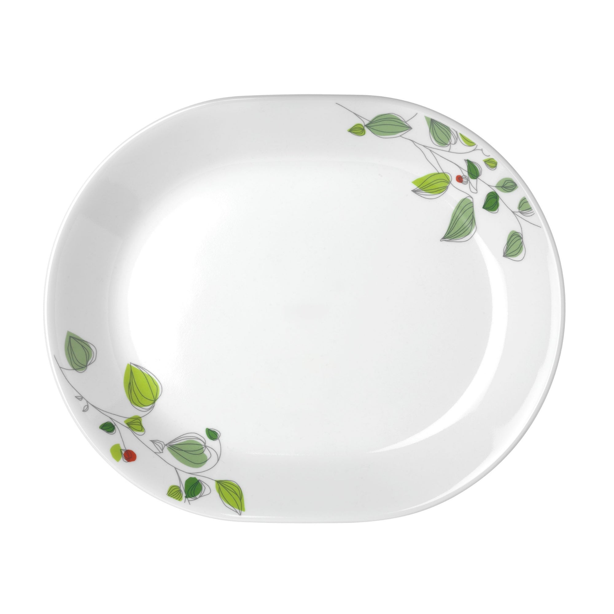 Corelle Green Breeze Platter 31cm