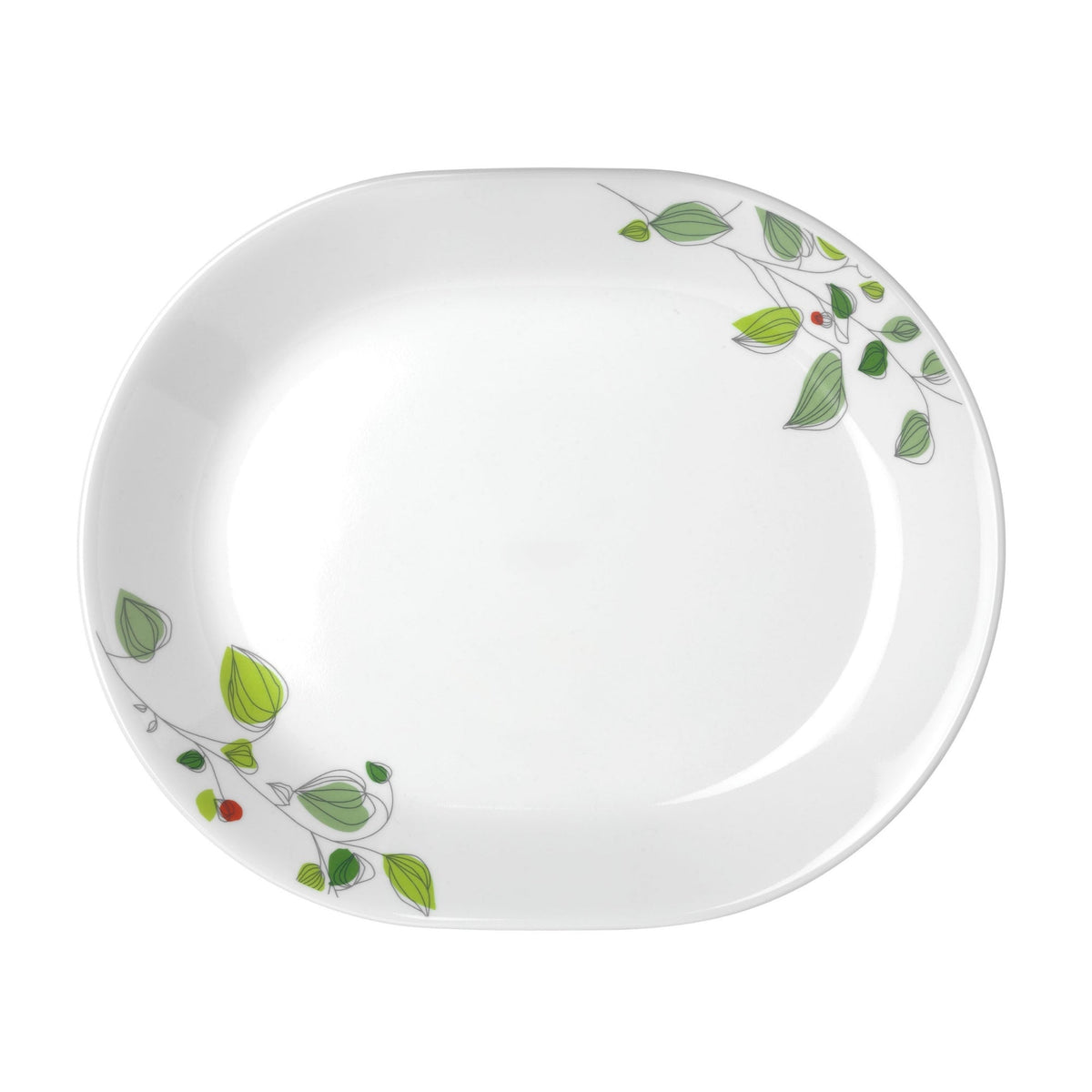 Corelle Green Breeze Platter 31cm