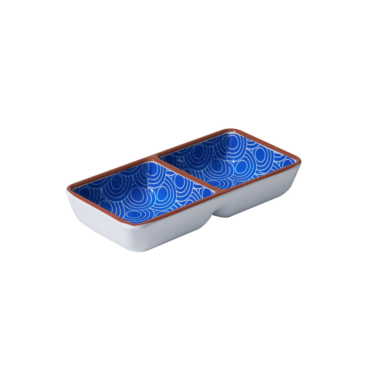 Avanti Divided Sauce Dish – Wave – 14cm