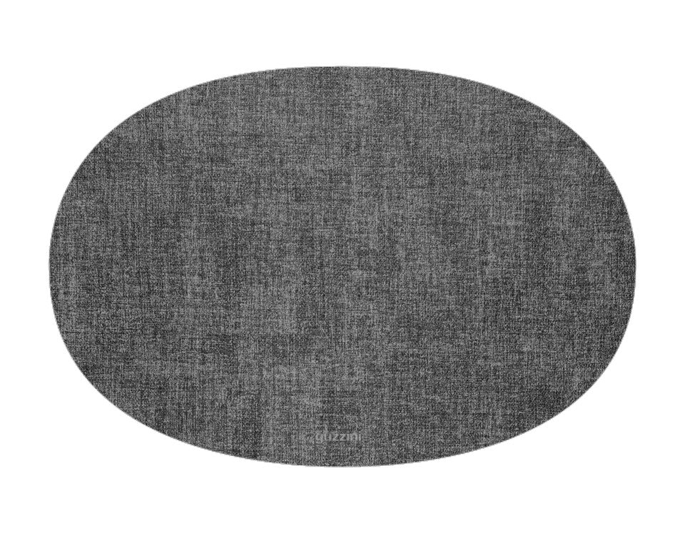 Guzzini Oval Reversible Placemat - Grey
