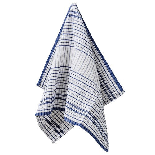 Essentials Collection Super Soaker Tea Towel Blue Cotton 450x760mm