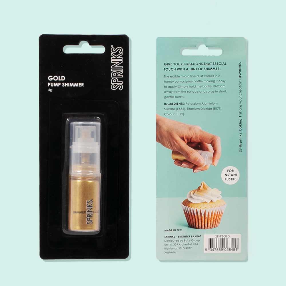 Sprinks Pump Shimmer Gold
