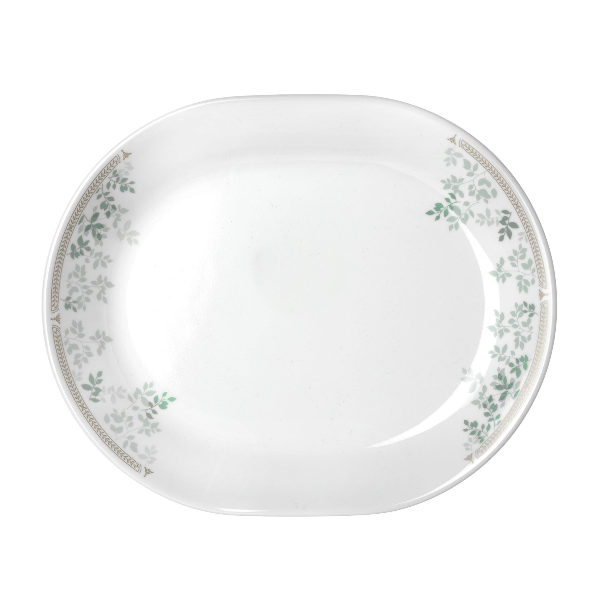 Corelle Mint Leaves Platter 31cm