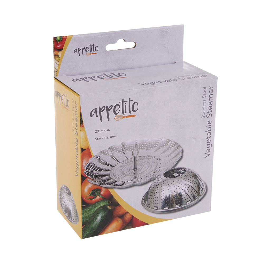 Appetito Vegetable Steamer Basket - 23cm