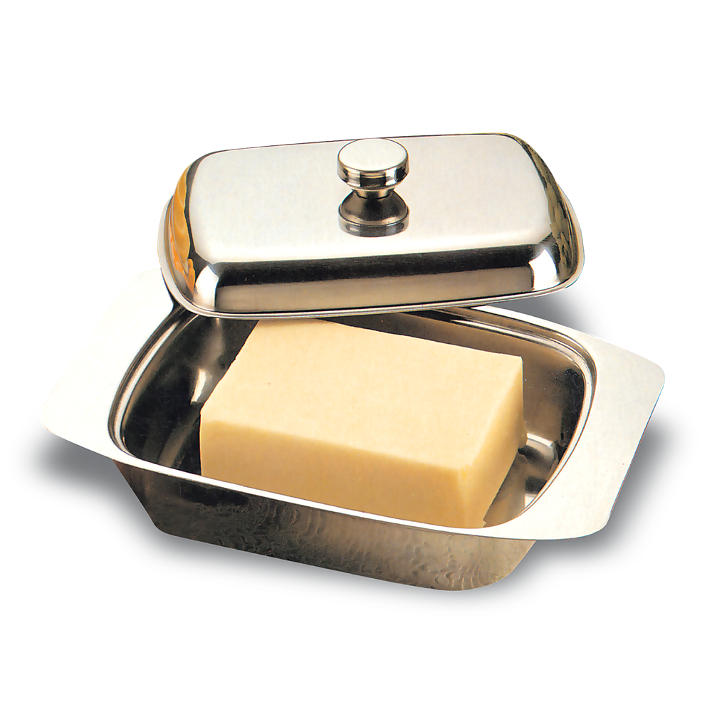 Appetito Butter Dish - Steel Cover