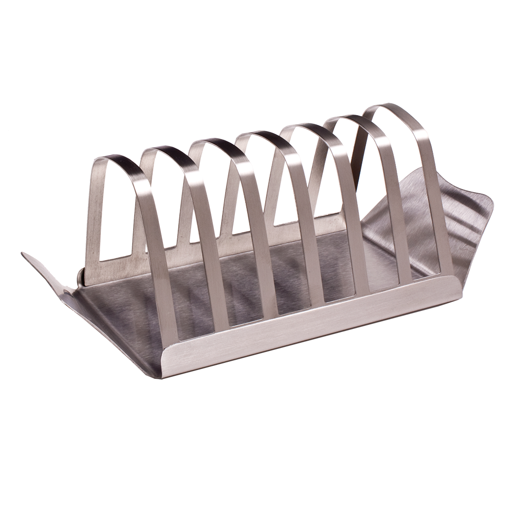 Appetito Stainless Steel Toast Rack with Tray