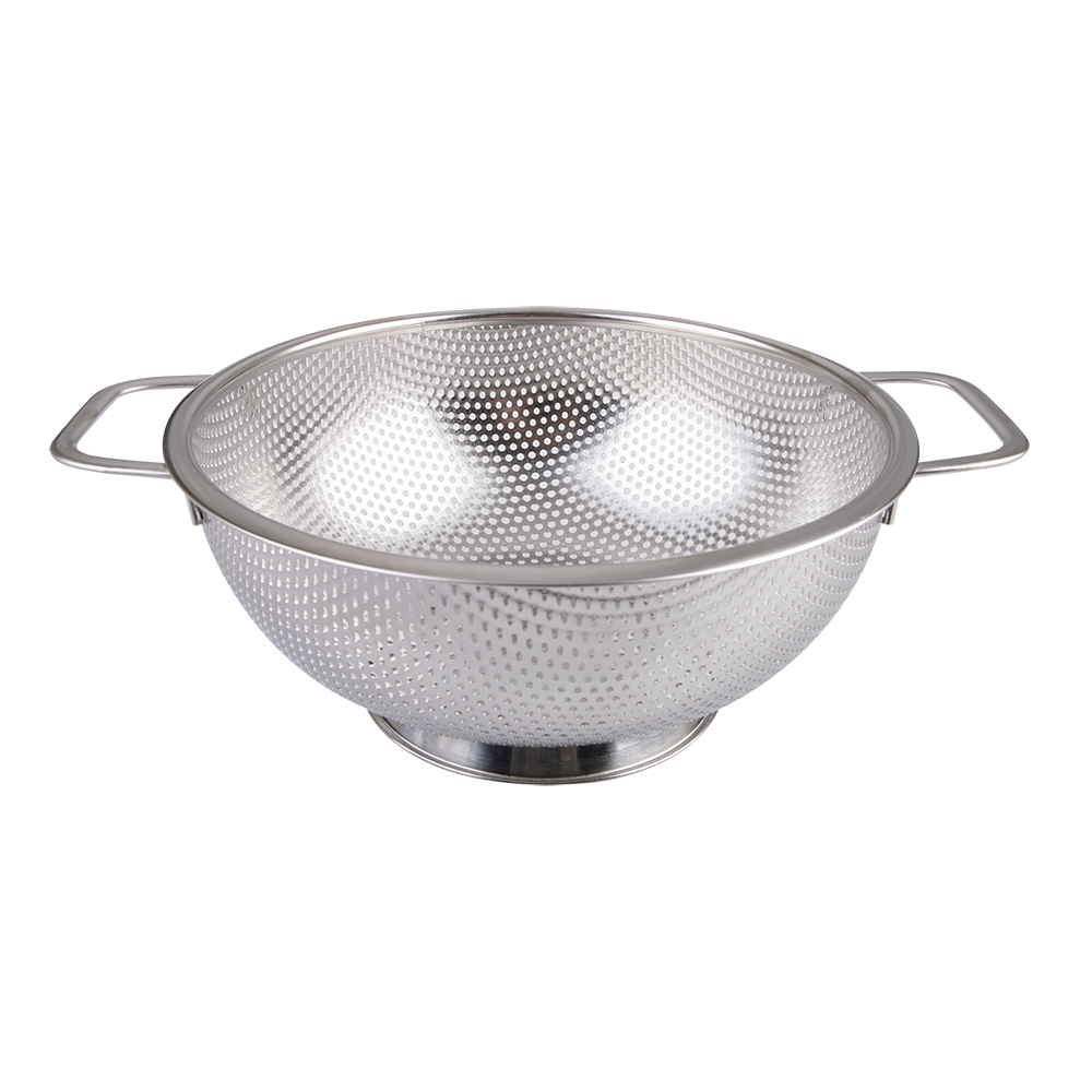 Appetito Stainless Steel Perforated Colander 22.5cm