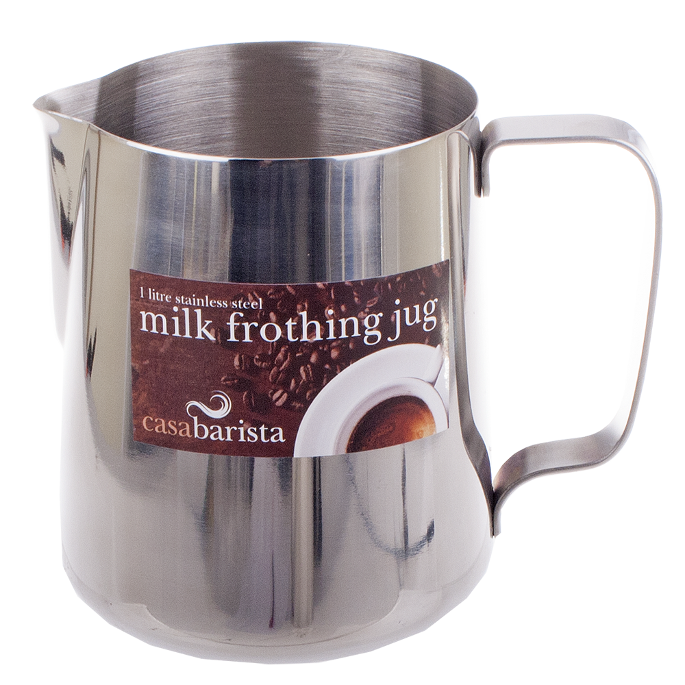 Casabarista Stainless Steel Milk Frothing Jug 900ml
