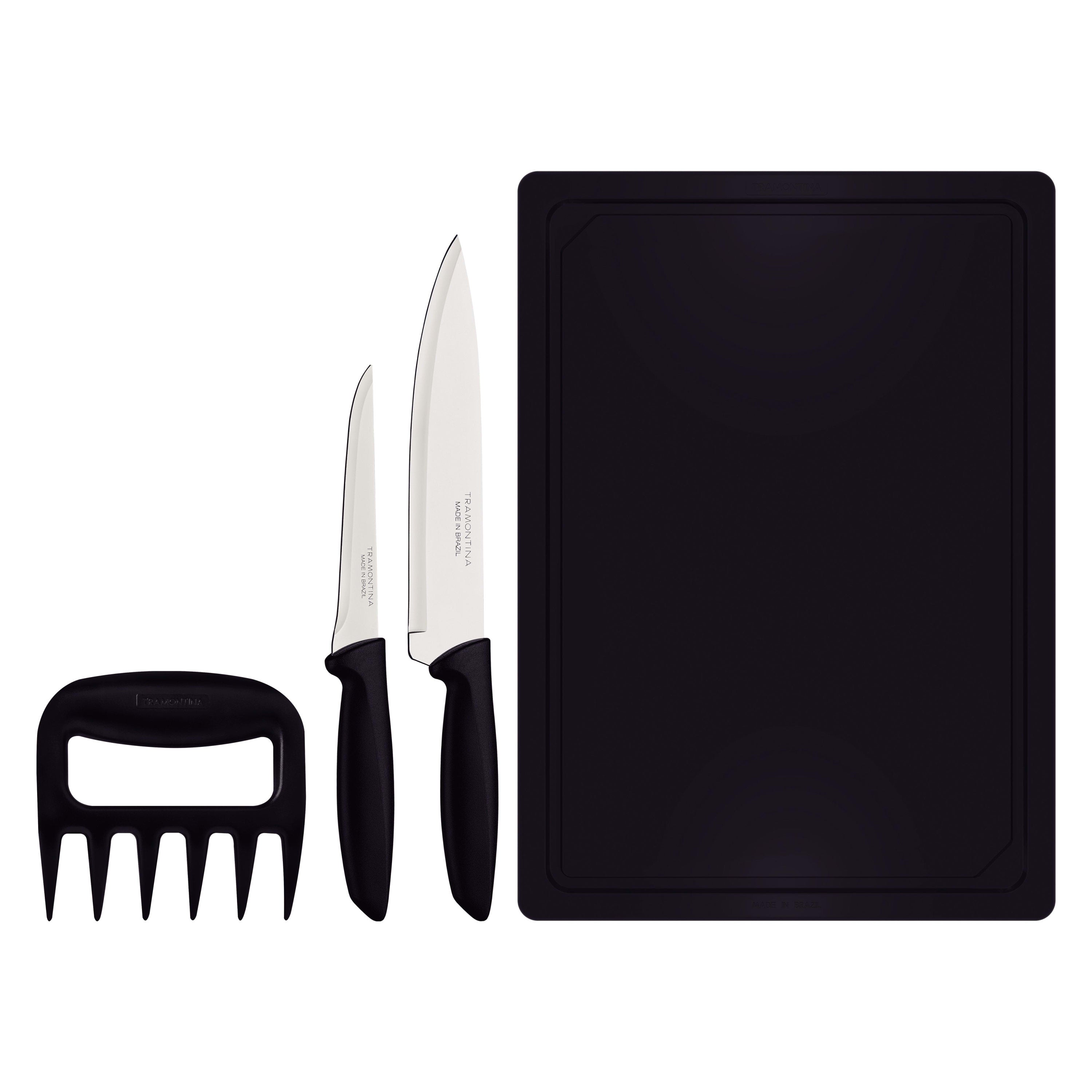 Tramontina Churrasco 4 Piece Plenus Barbecue Set