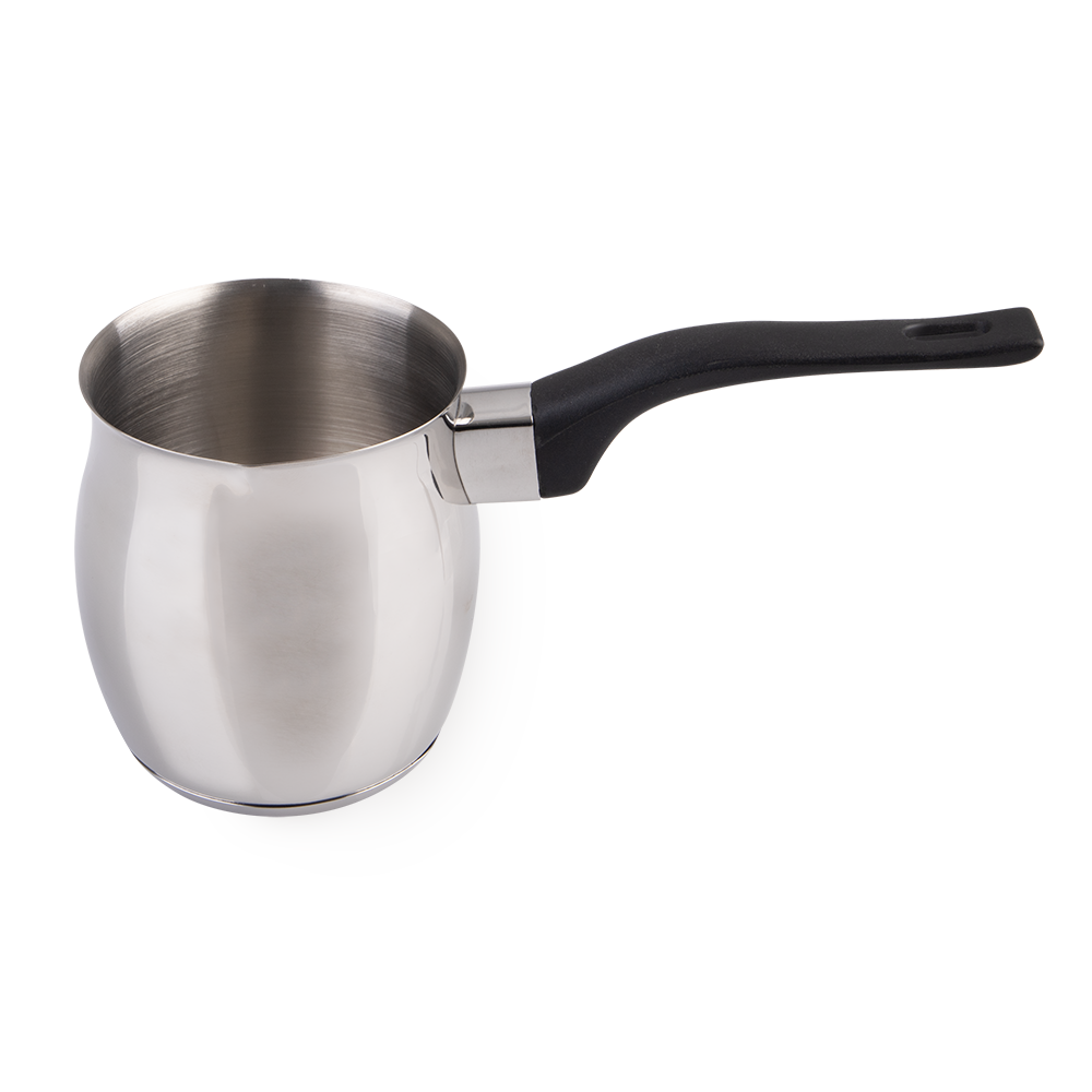 Casabarista Stainless Steel Turkish Coffee Pot 600ml W/ Induction Base