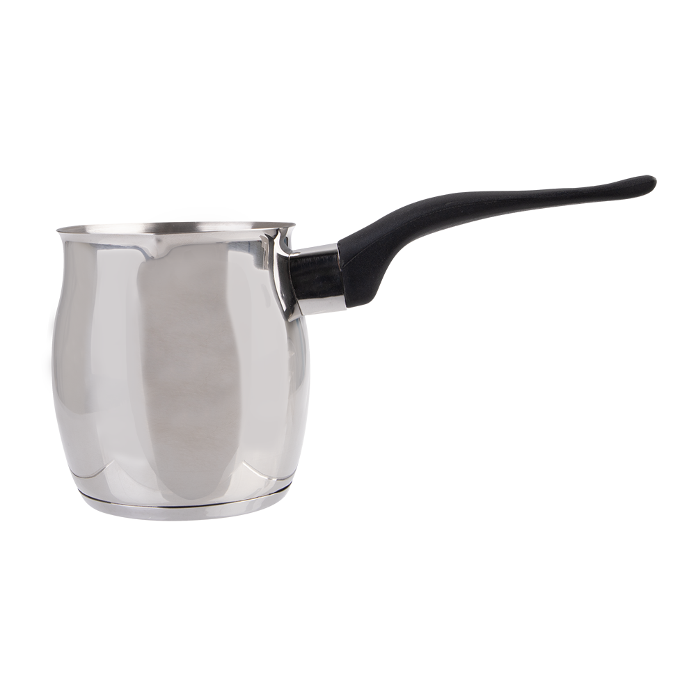 Casabarista Stainless Steel Turkish Coffee Pot 600ml W/ Induction Base