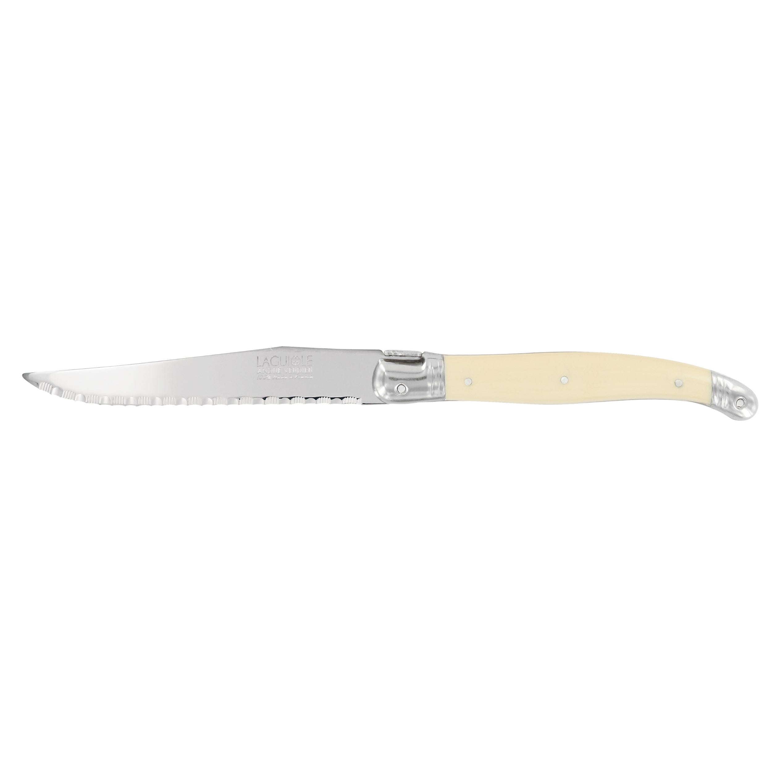 Laguiole André Verdier Steak Knife - Ivory