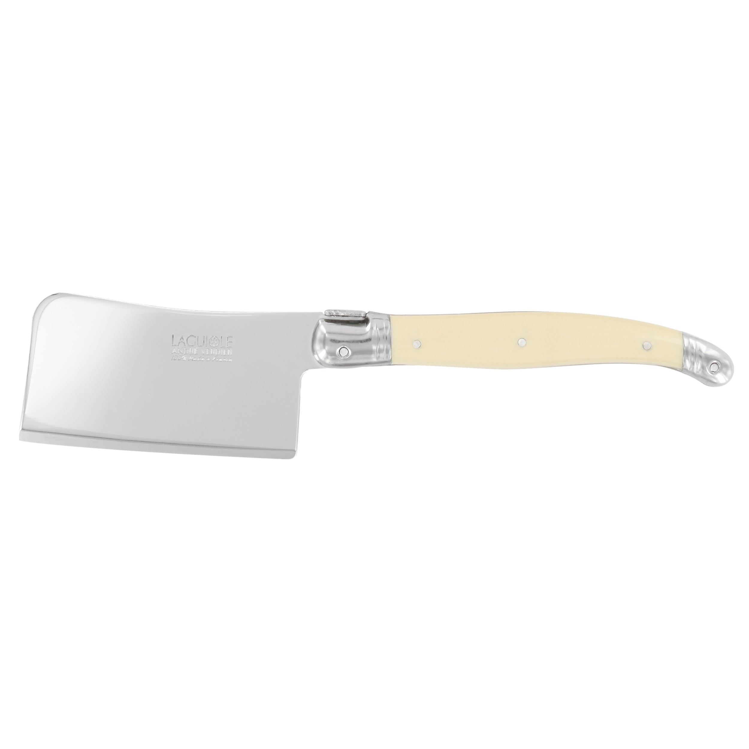 Laguiole André Verdier Cheese Cleaver - Ivory