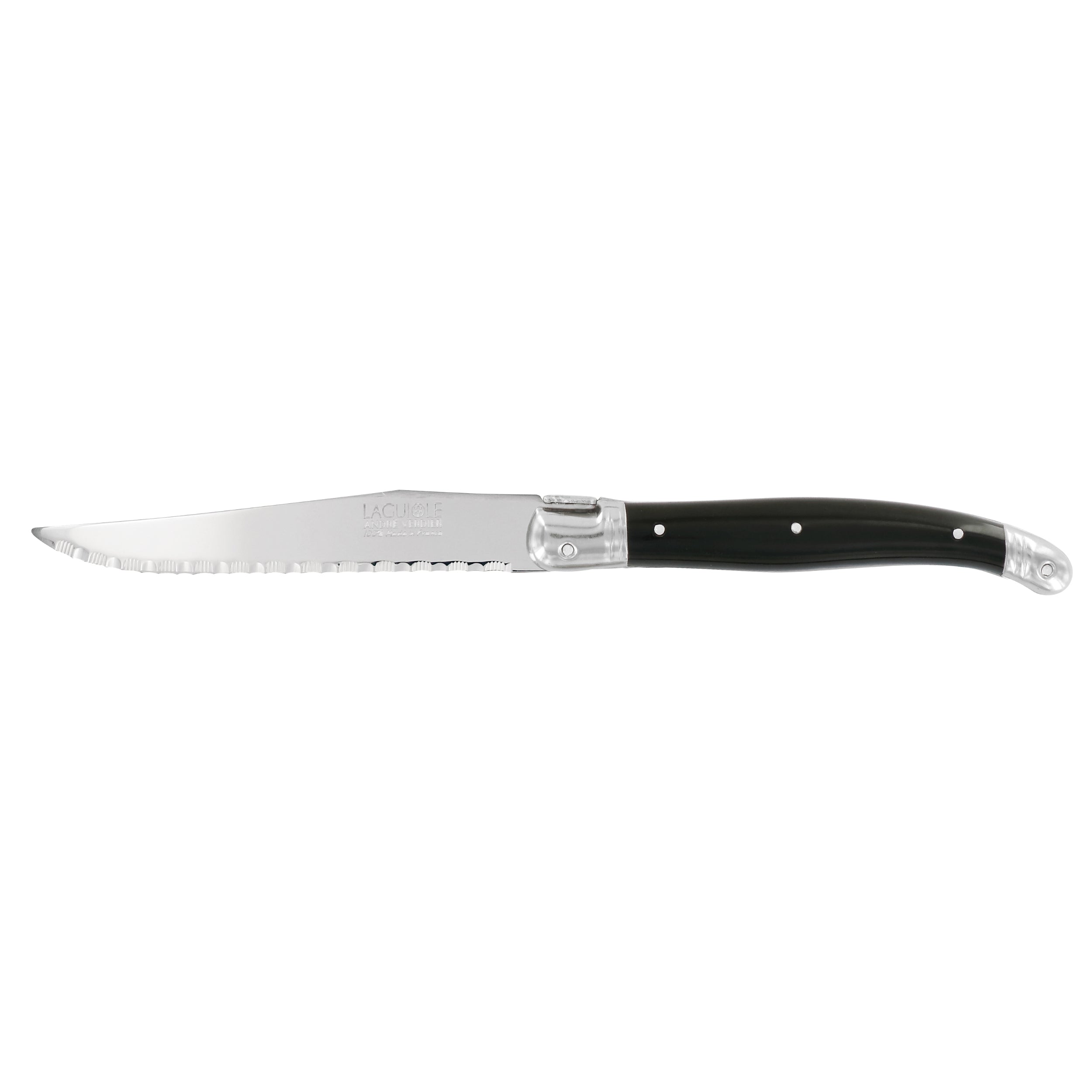 Laguiole André Verdier Steak Knife Loose - Black