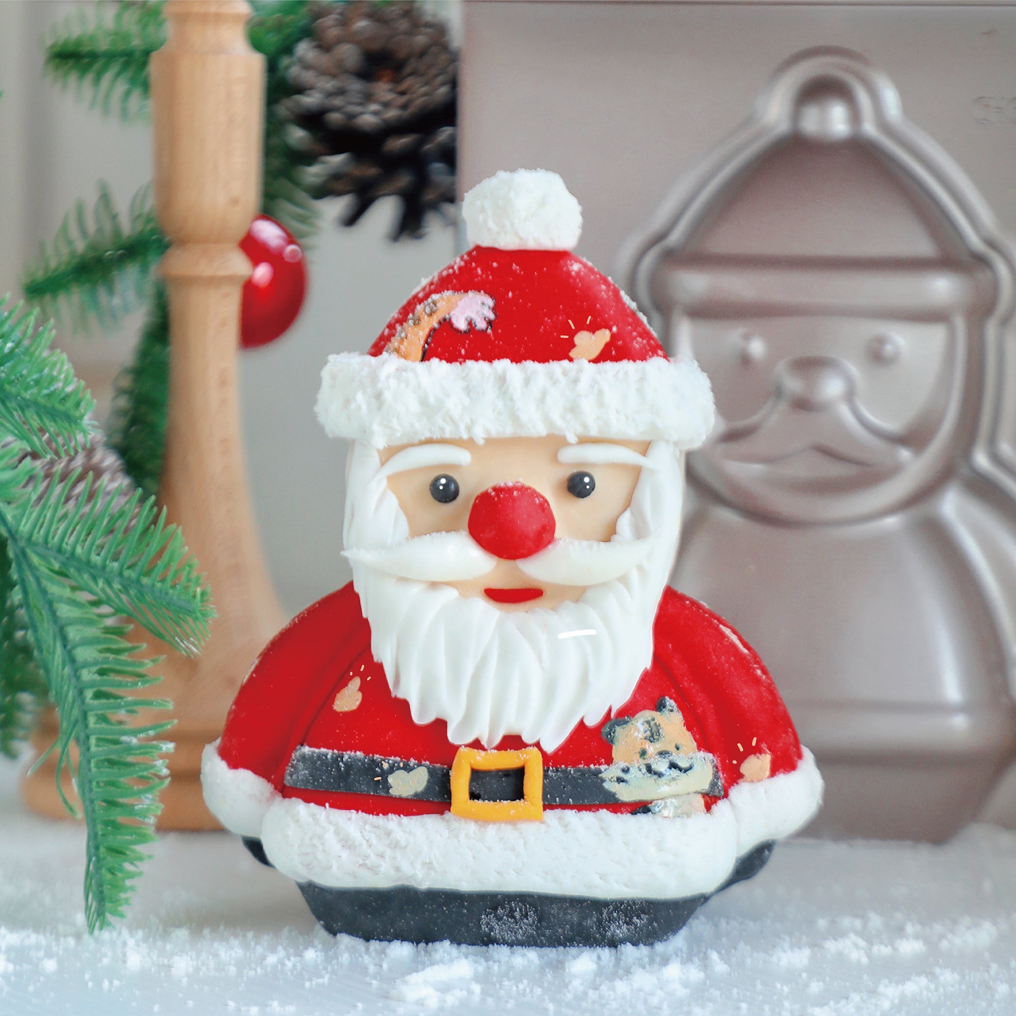 CHEFMADE Santa Cake Pan 19cm (WK9946)