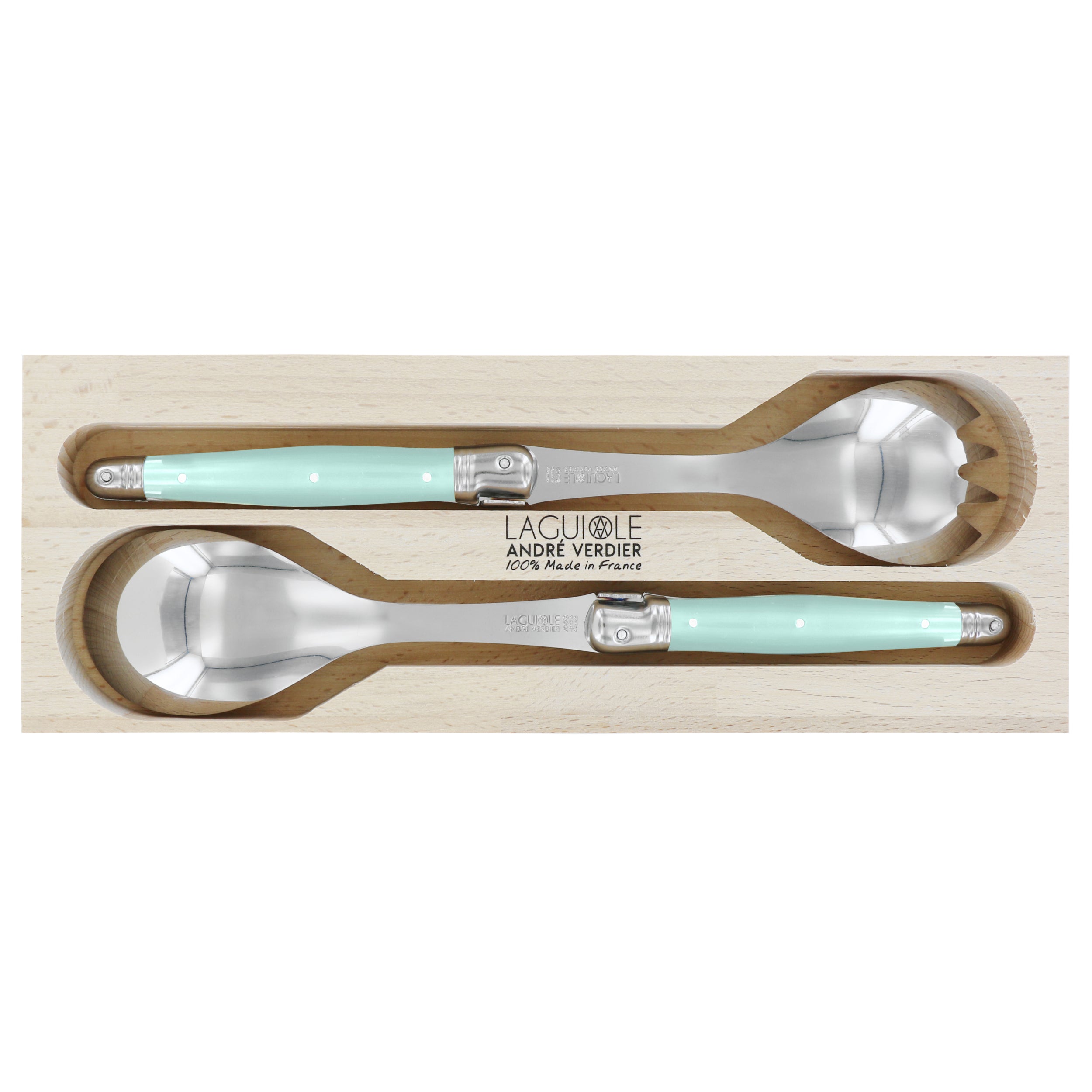 Laguiole André Verdier Salad Set 2 Piece - Assorted A