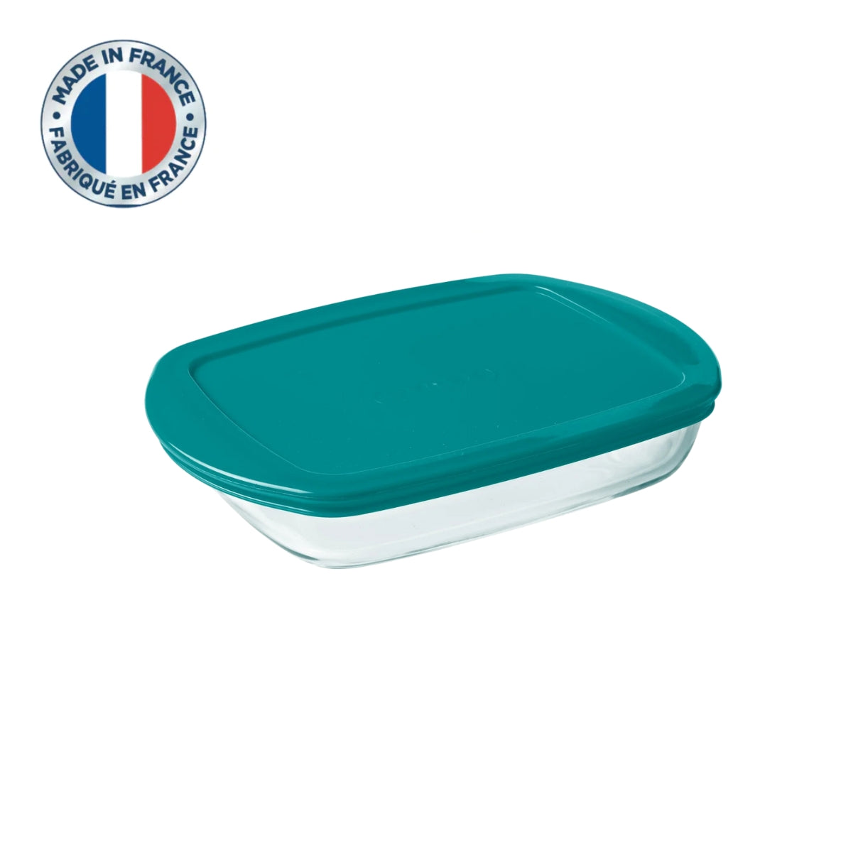 Pyrex Cook & Store Shallow Glass Rectangle Container (800mL)