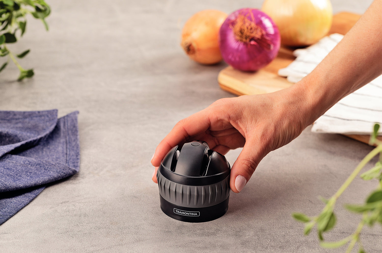 Tramontina Profio Black Knife Sharpener