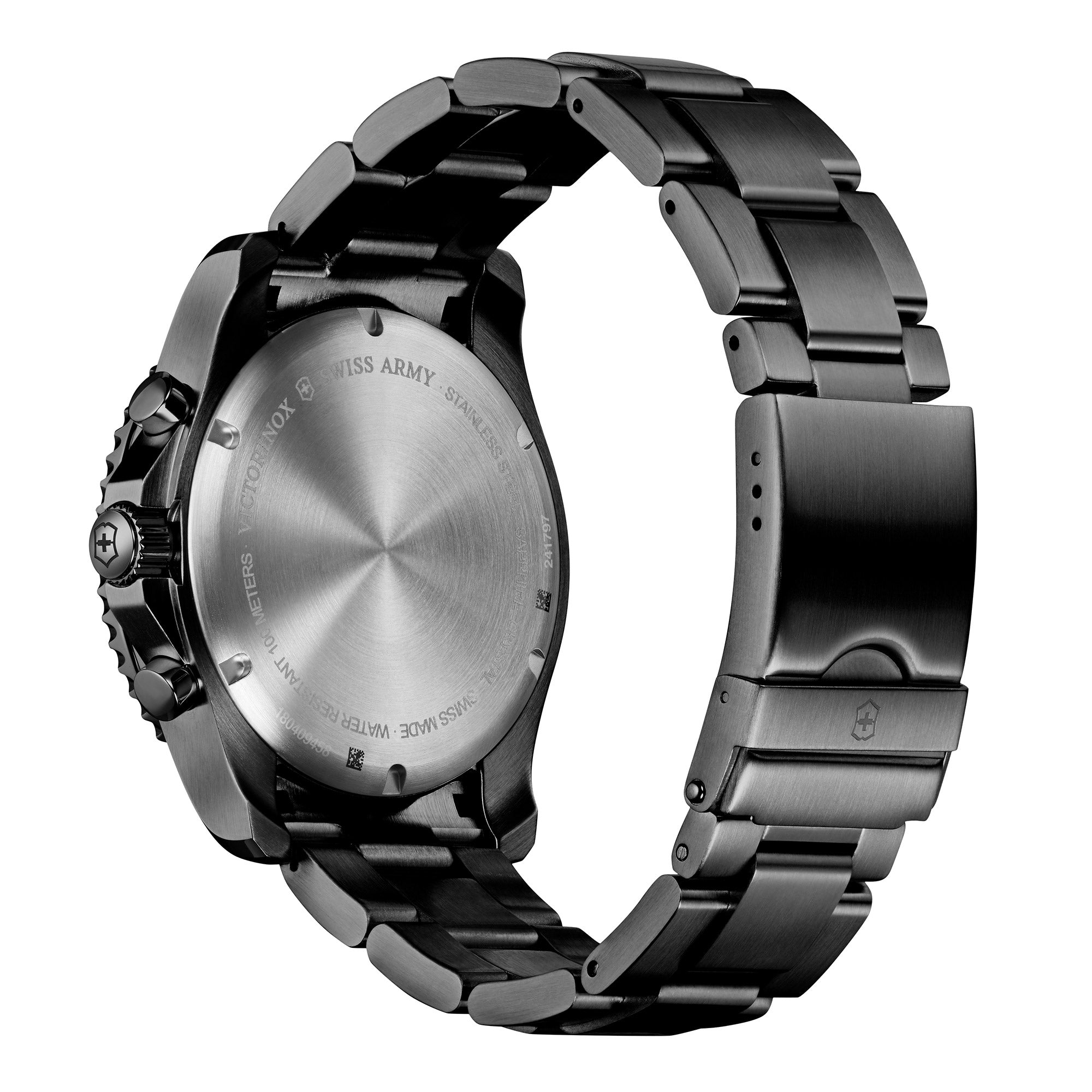 Victorinox Maverick Chronograph Watch - Black - Black Bracelet