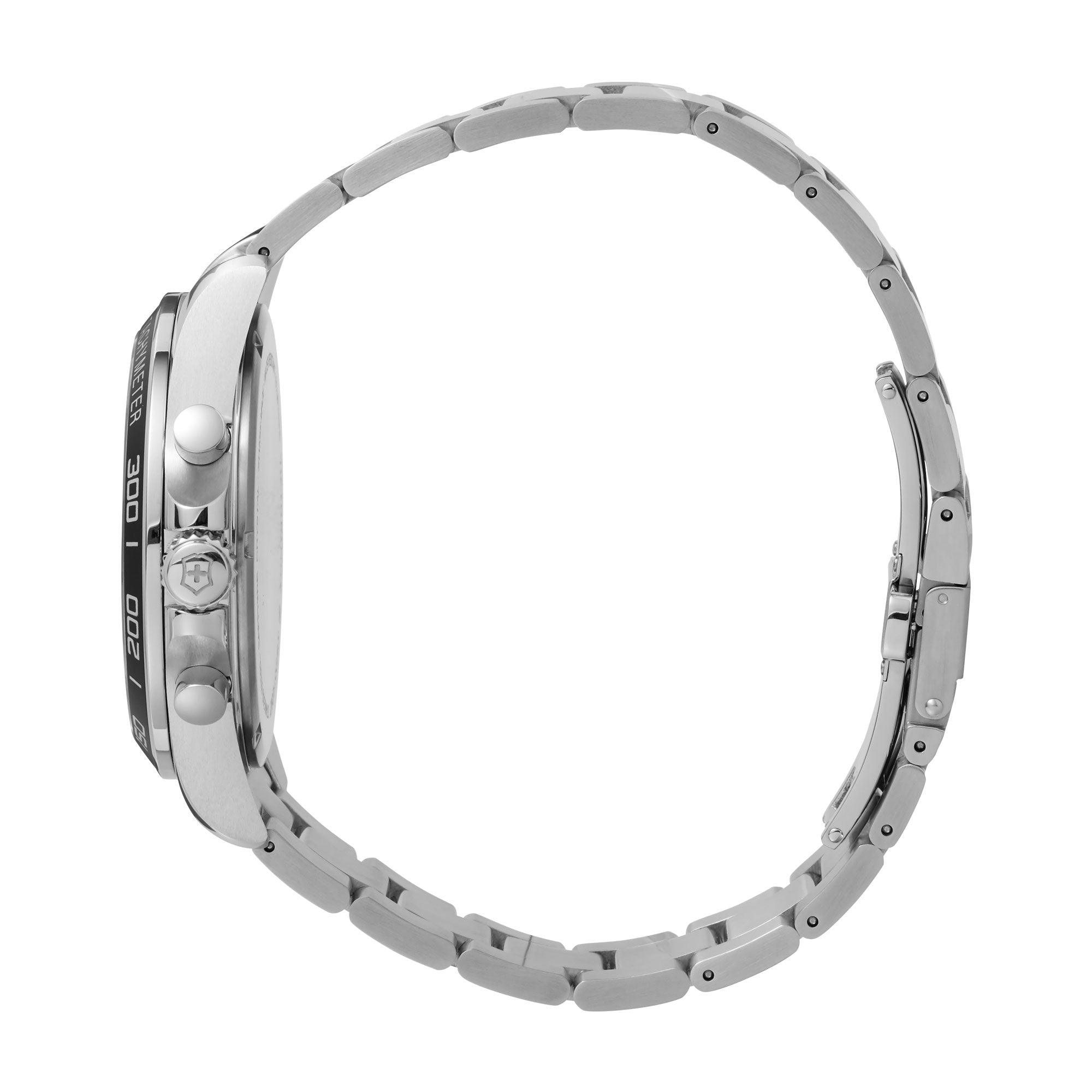 Victorinox FieldForce Chronograph Watch - Black - Bracelet