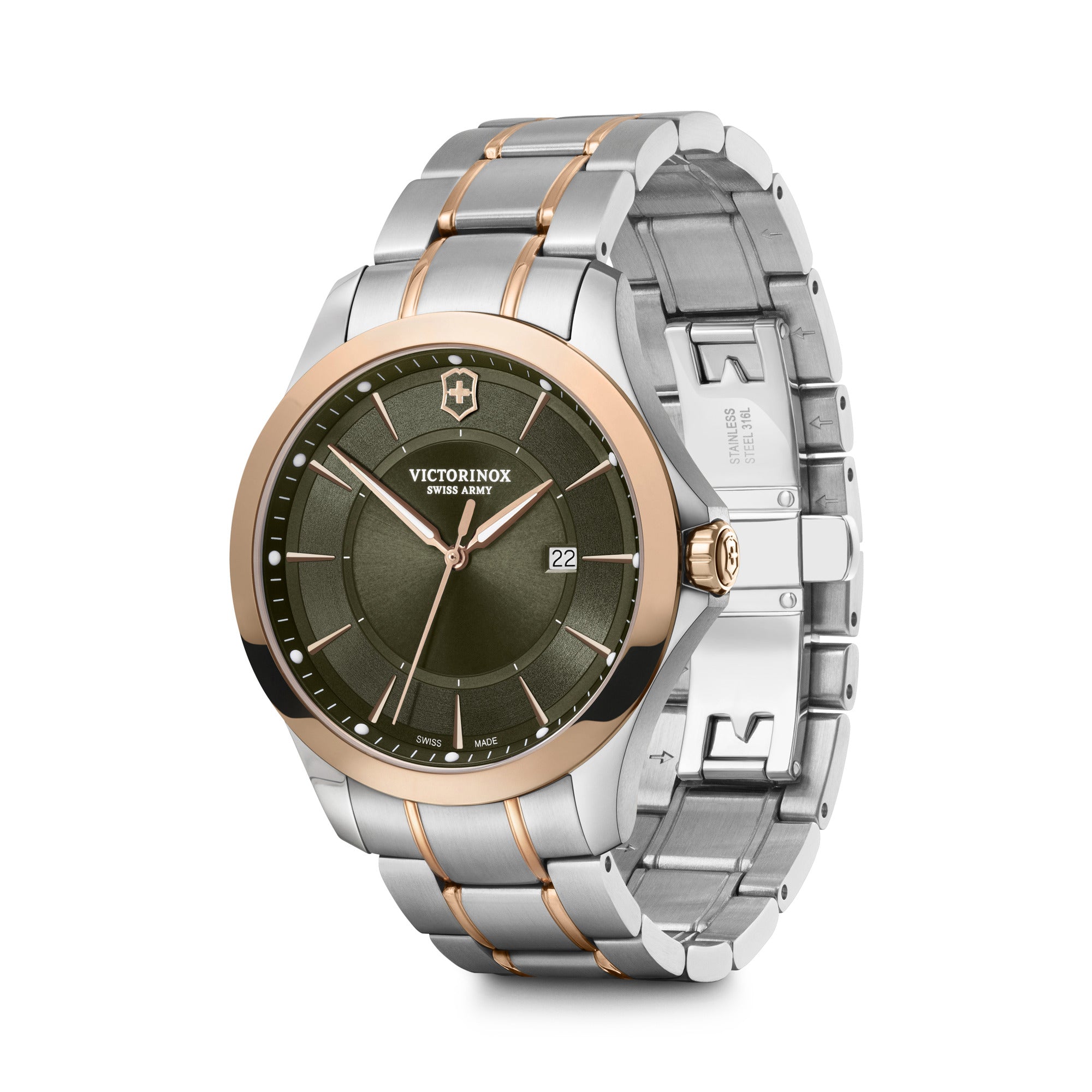 Victorinox Alliance Watch - Green - 2t Bracelet