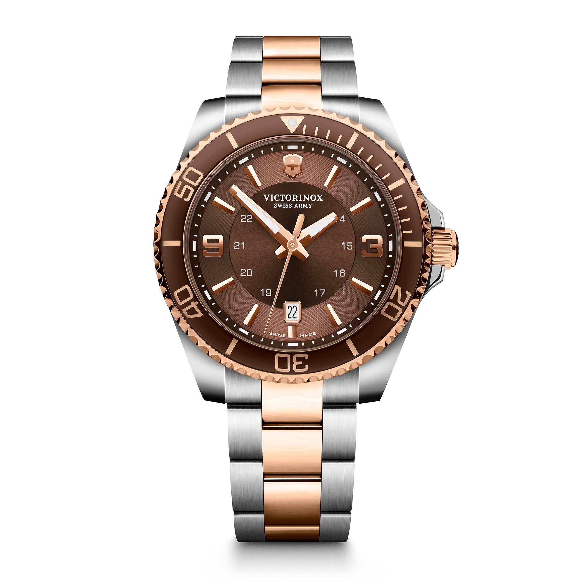 Victorinox Maverick Watch - 5n 2t Brown - 5n 2t Bracelet