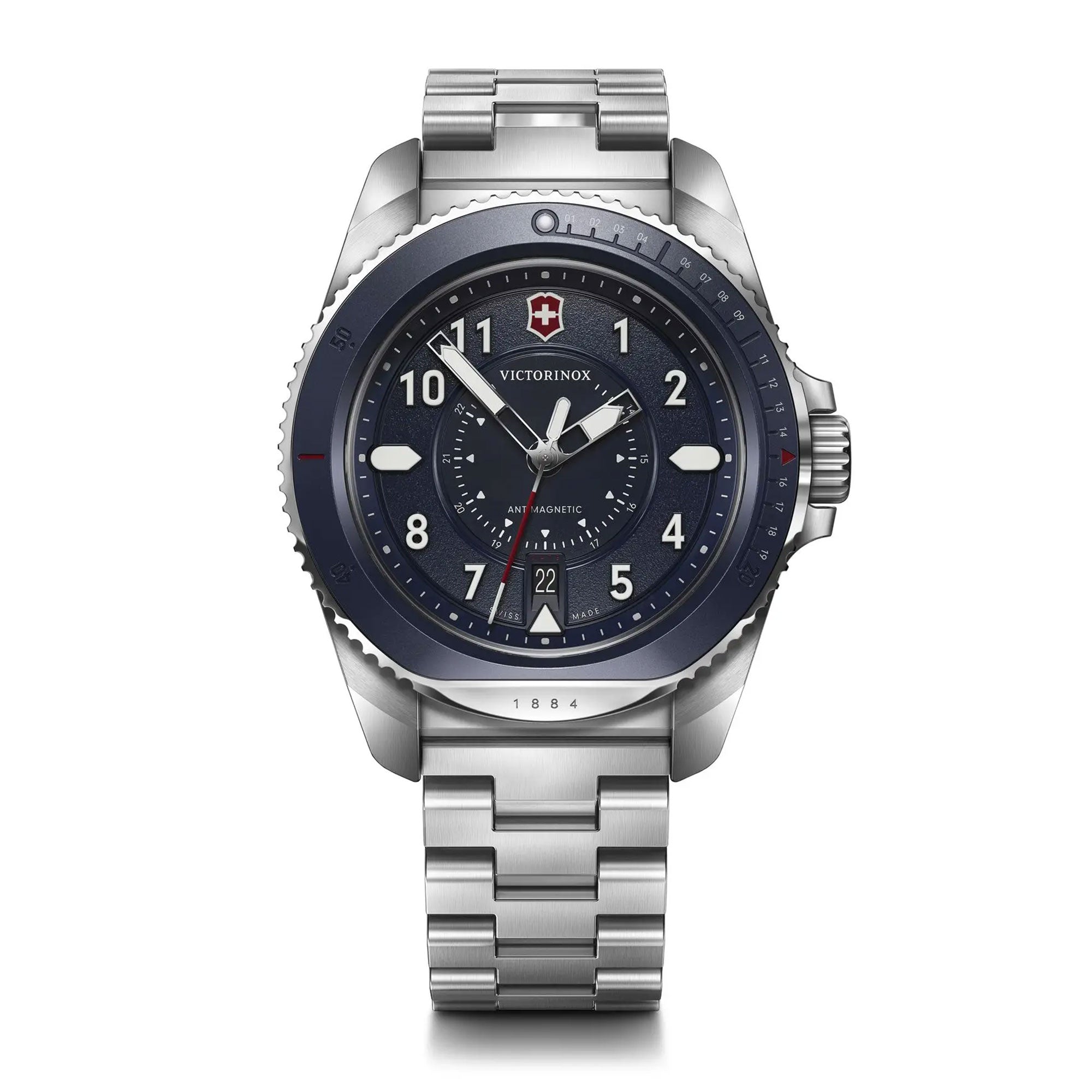 Victorinox Journey 1884 Watch - Blue - Bracelet