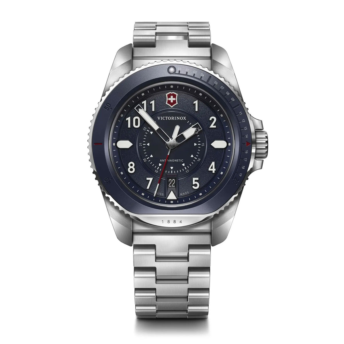 Victorinox Journey 1884 Blue Dial on Bracelet