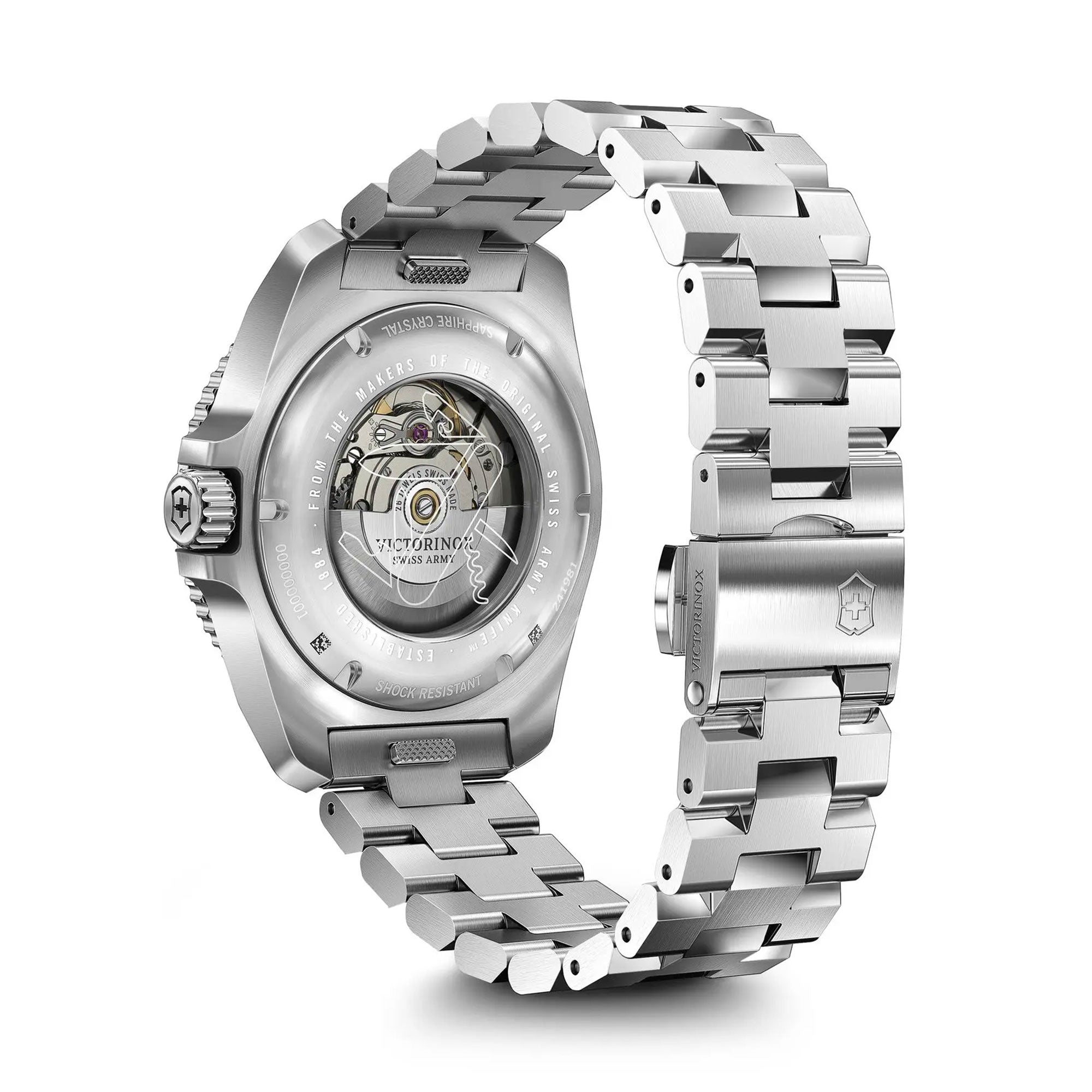 Victorinox Journey 1884 Auto Watch - Black - Bracelet