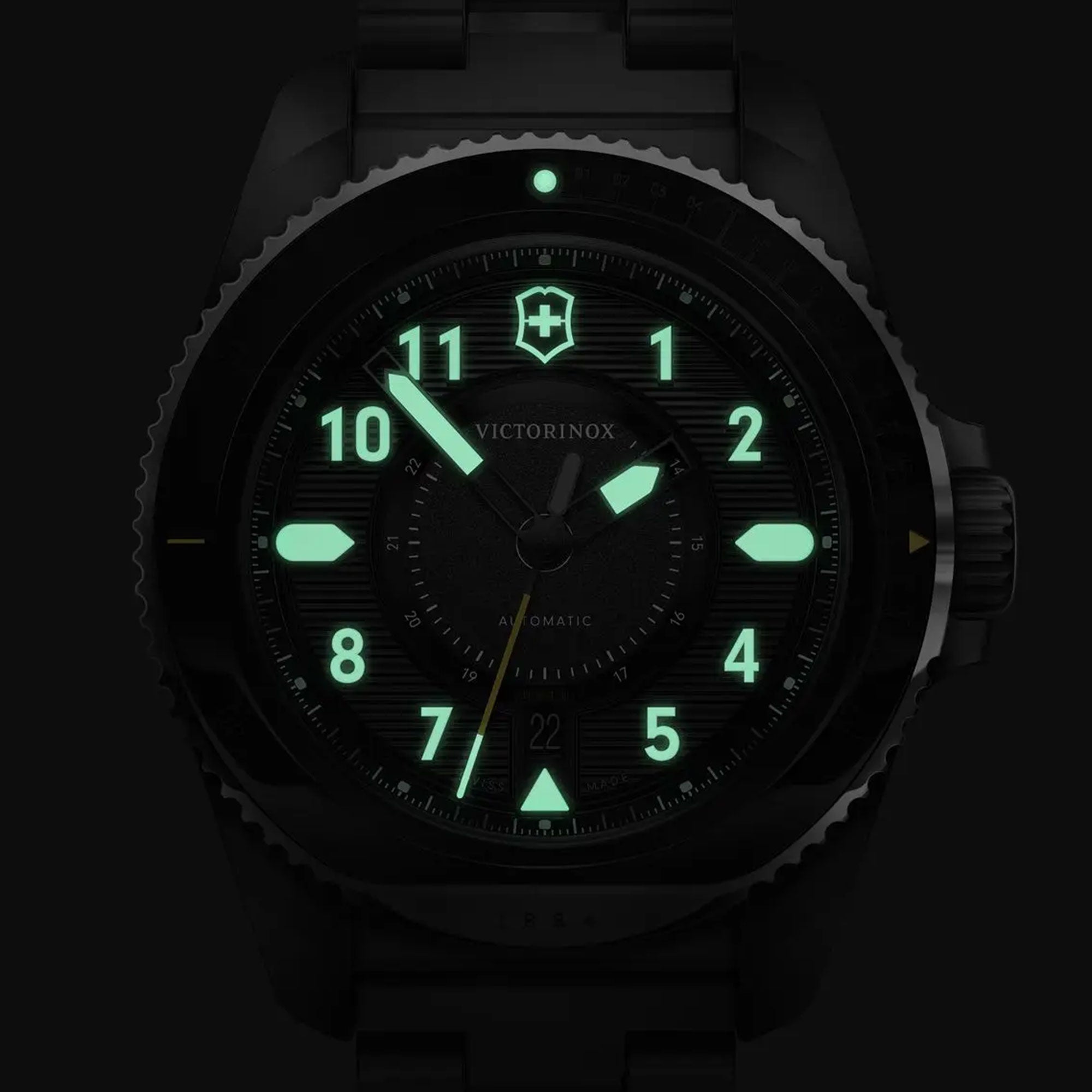 Victorinox Journey 1884 Auto Watch - Black - Bracelet