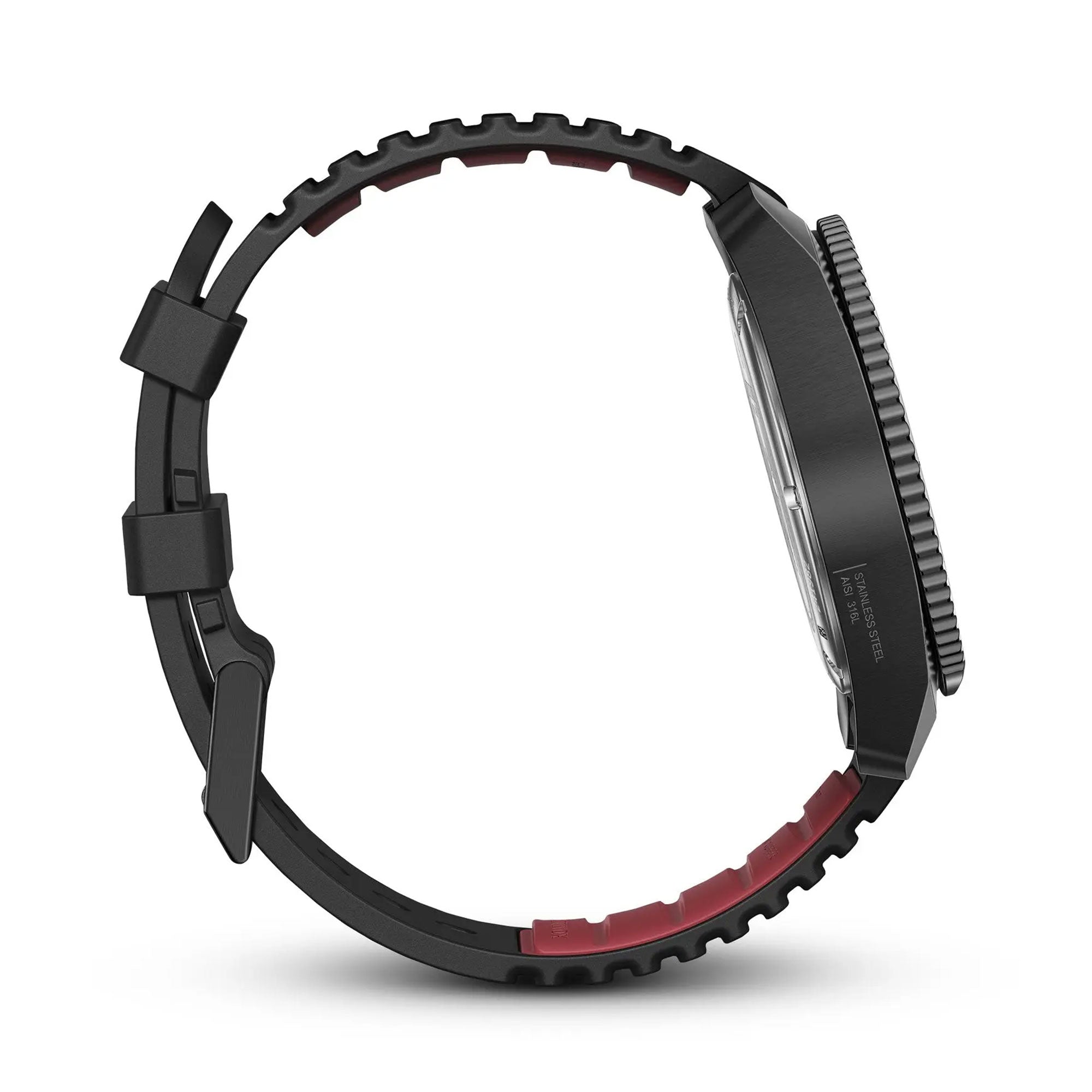 Victorinox Journey 1884 Watch - Black - Black Rubber Strap