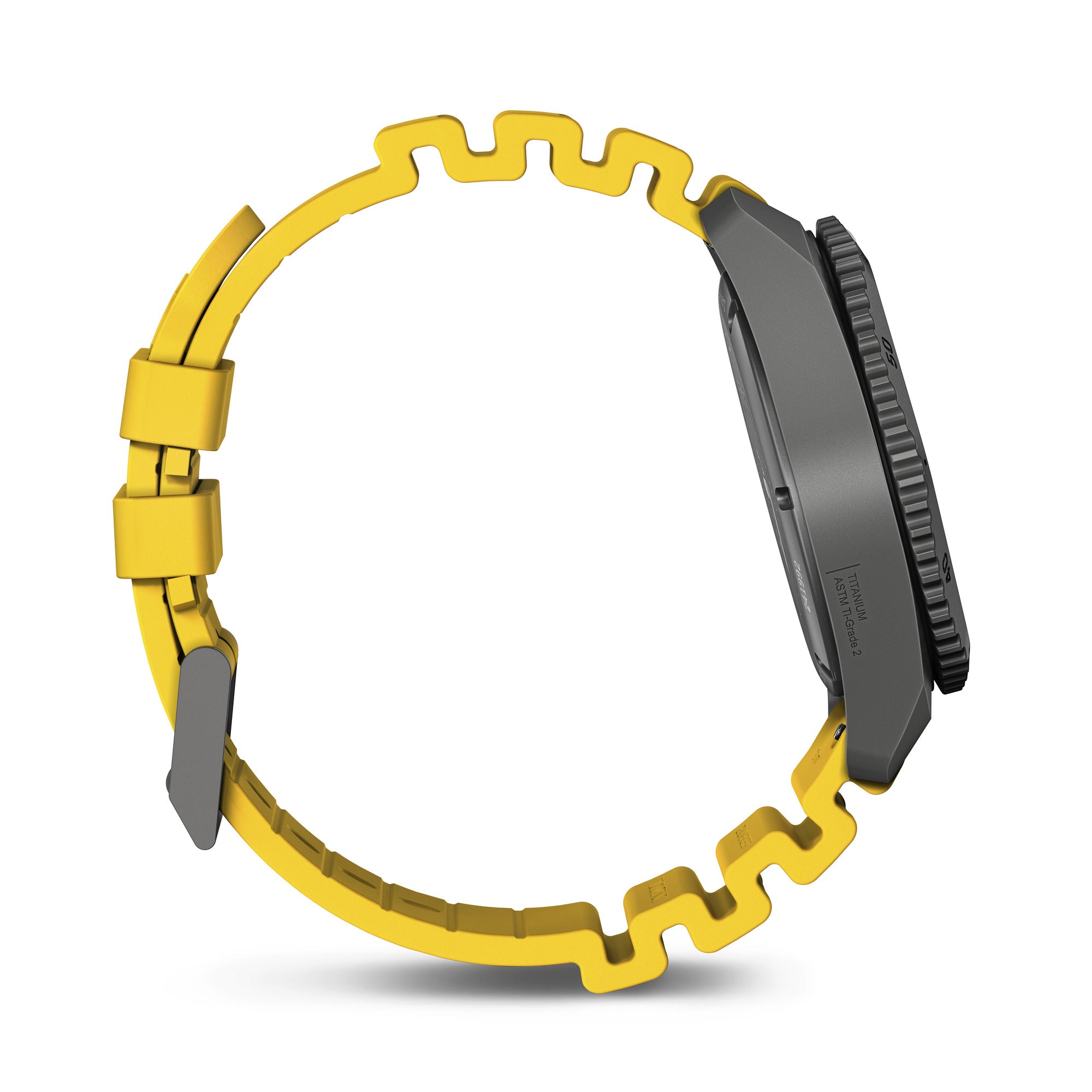 Victorinox Dive Pro Watch - Grey/Black - Yellow Rubber Strap