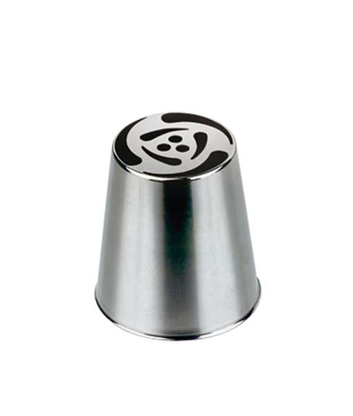 LOYAL Piping Tip No. 242 Tulip 6 Petal Stainless Steel