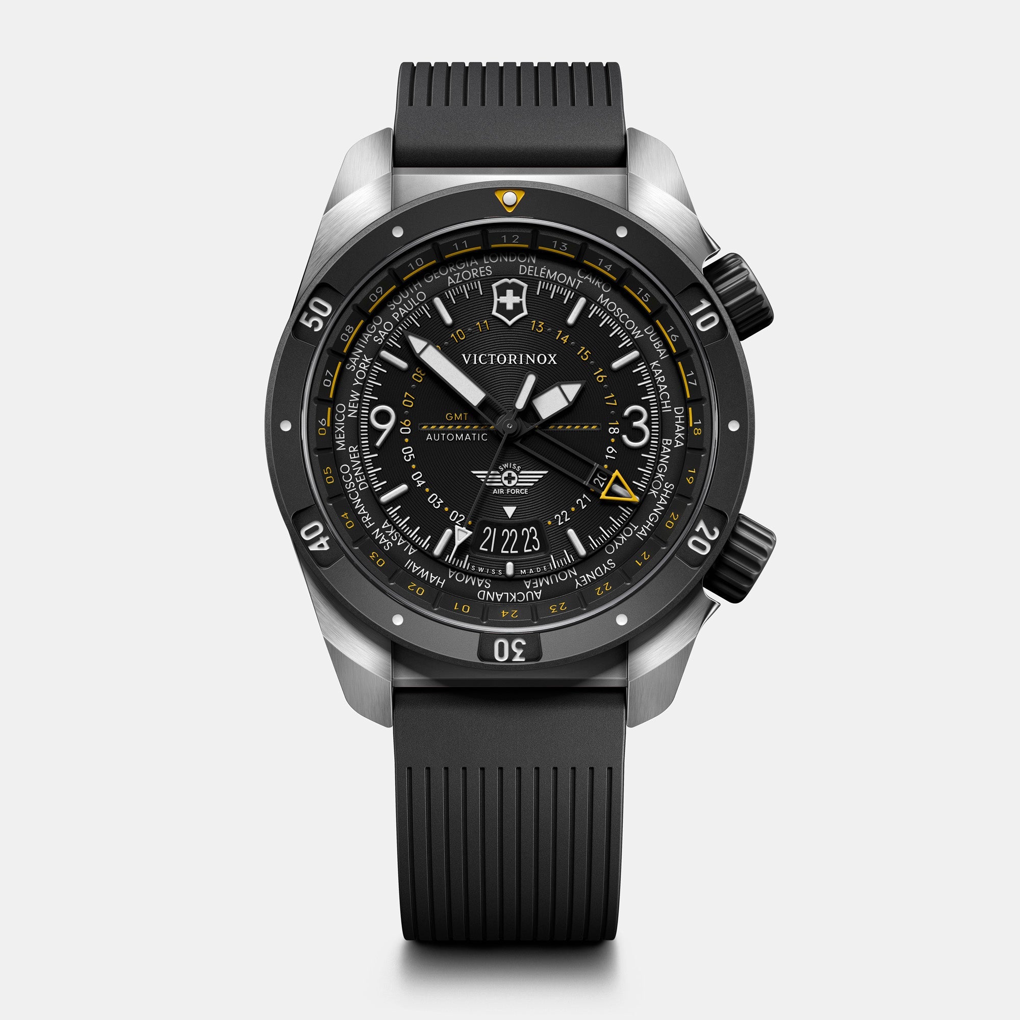 Victorinox Air Pro Automatic 43mm Black Dial & Strap