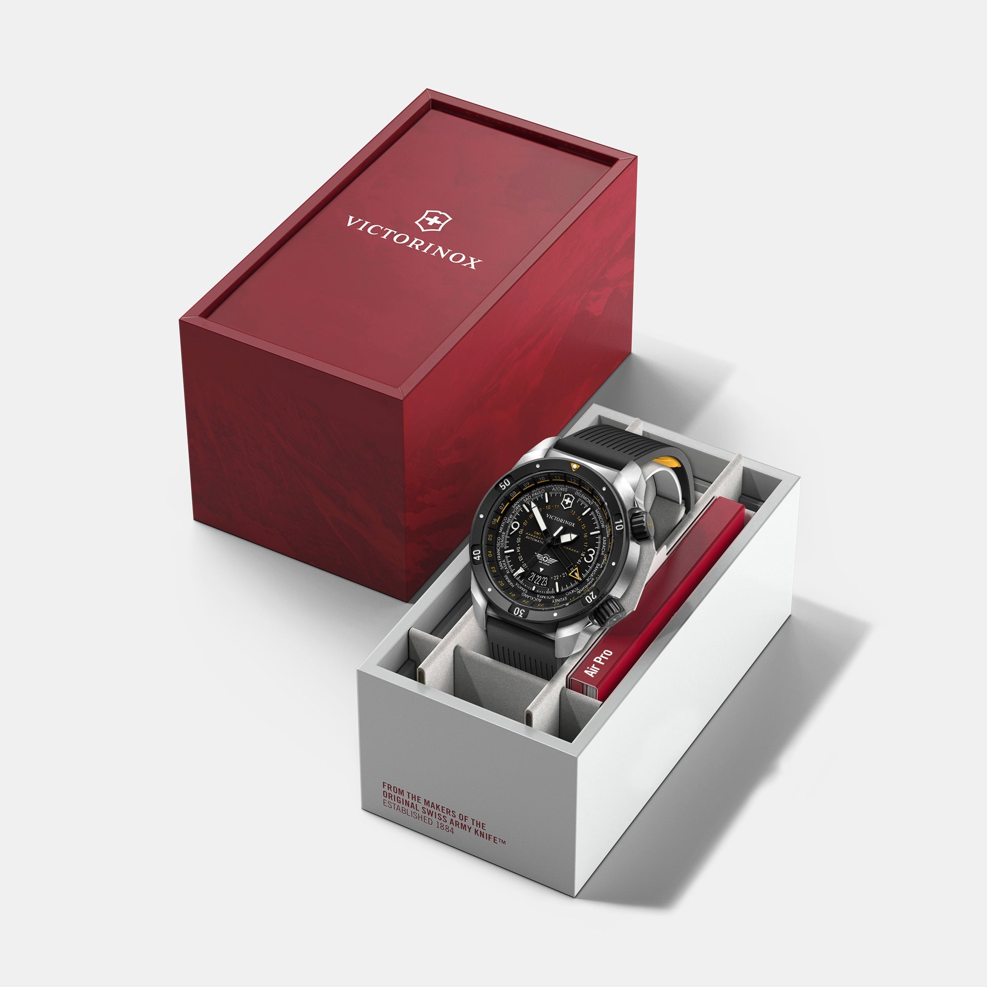 Victorinox Air Pro Automatic 43mm Black Dial & Strap