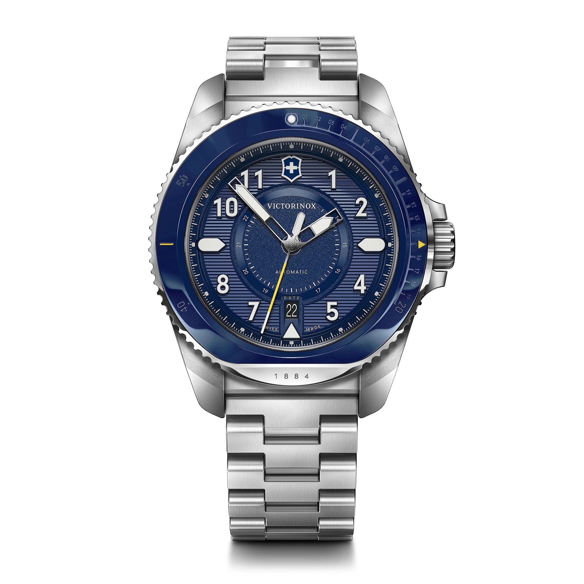Victorinox Journey 1884 Auto Watch - Blue - Bracelet