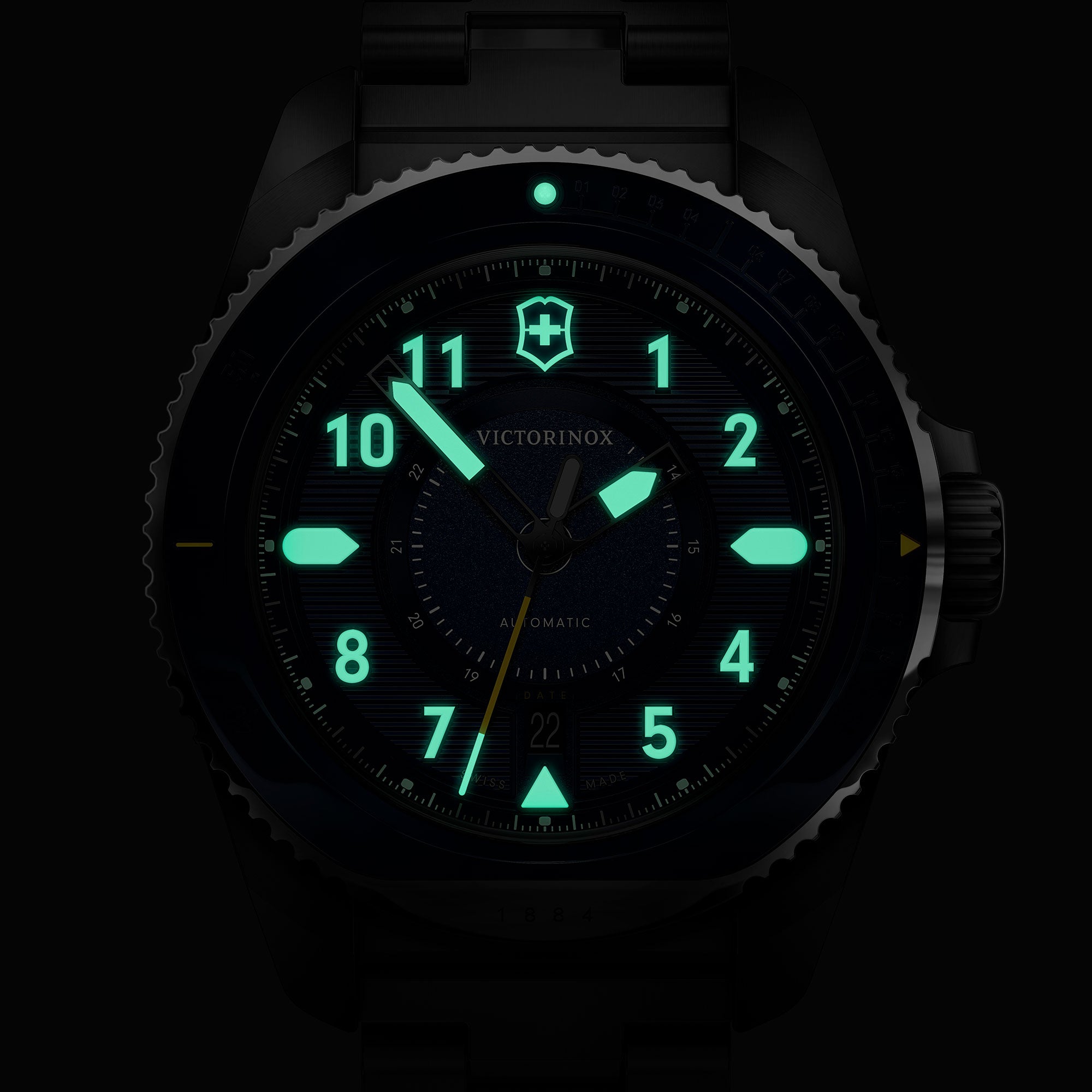 Victorinox Journey 1884 Auto Watch - Blue - Bracelet