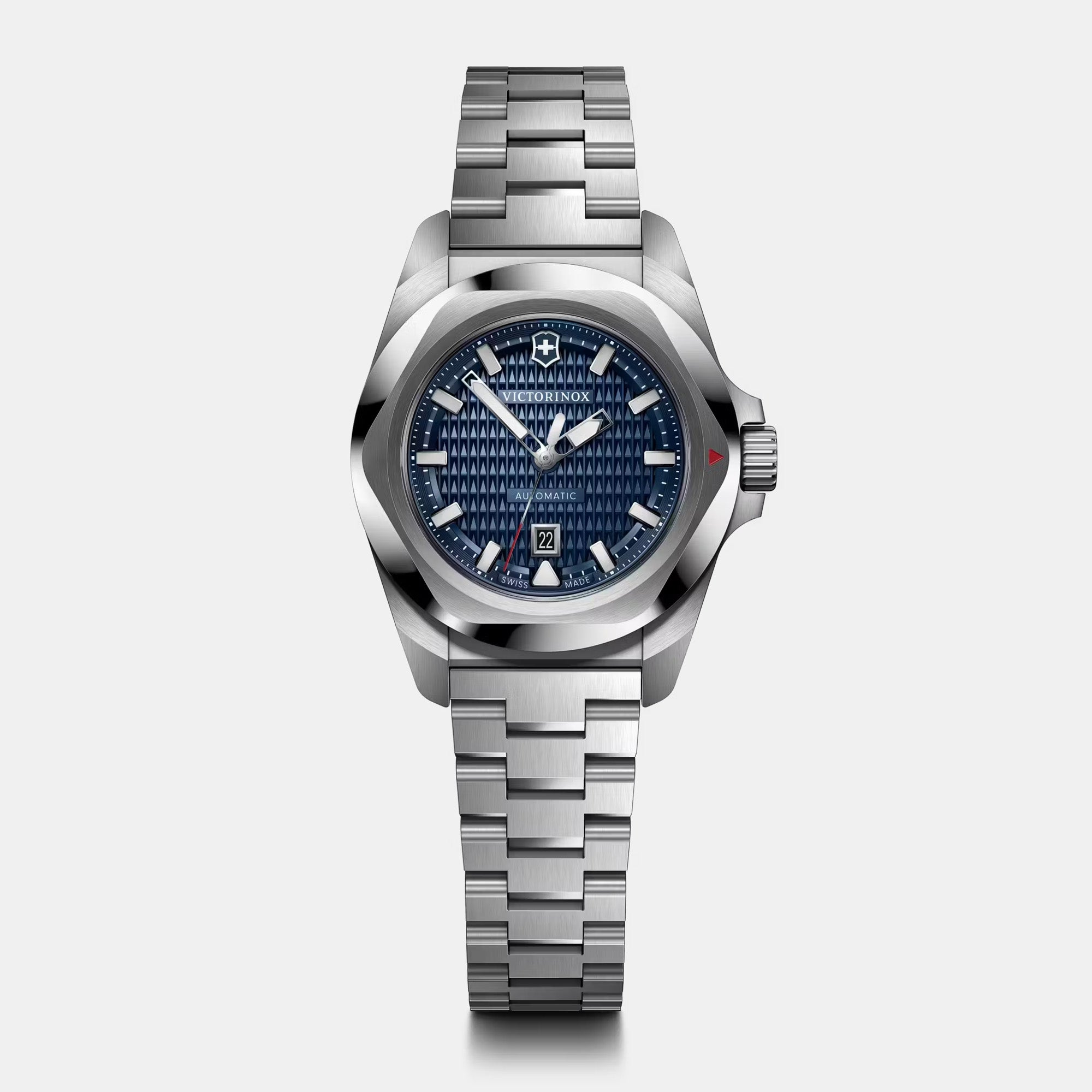 Victorinox I.N.O.X. Small Automatic 32 Stainless Steel Bracelet - Blue Dial