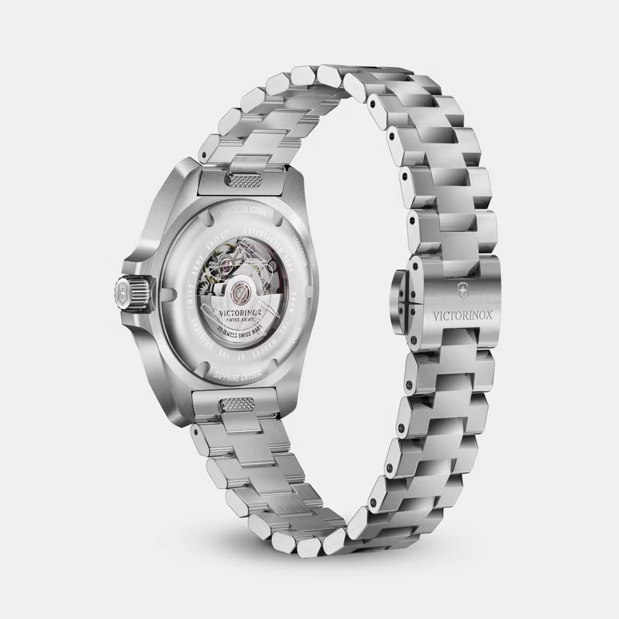 Victorinox I.N.O.X. Small Automatic 32 Stainless Steel Bracelet - Blue Dial