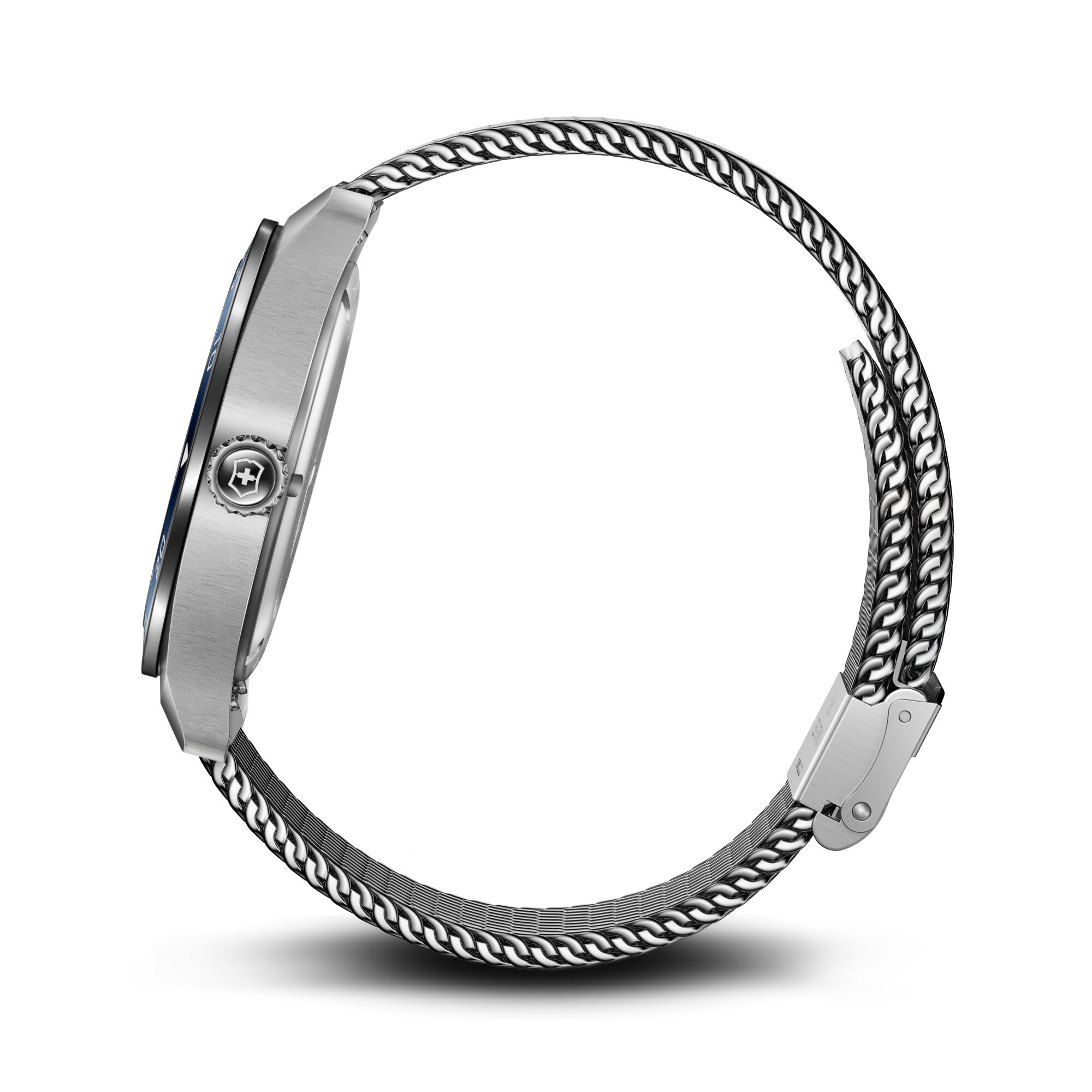 Victorinox Swiss Army 42mm Stainless Steel Bracelet - Blue Dial