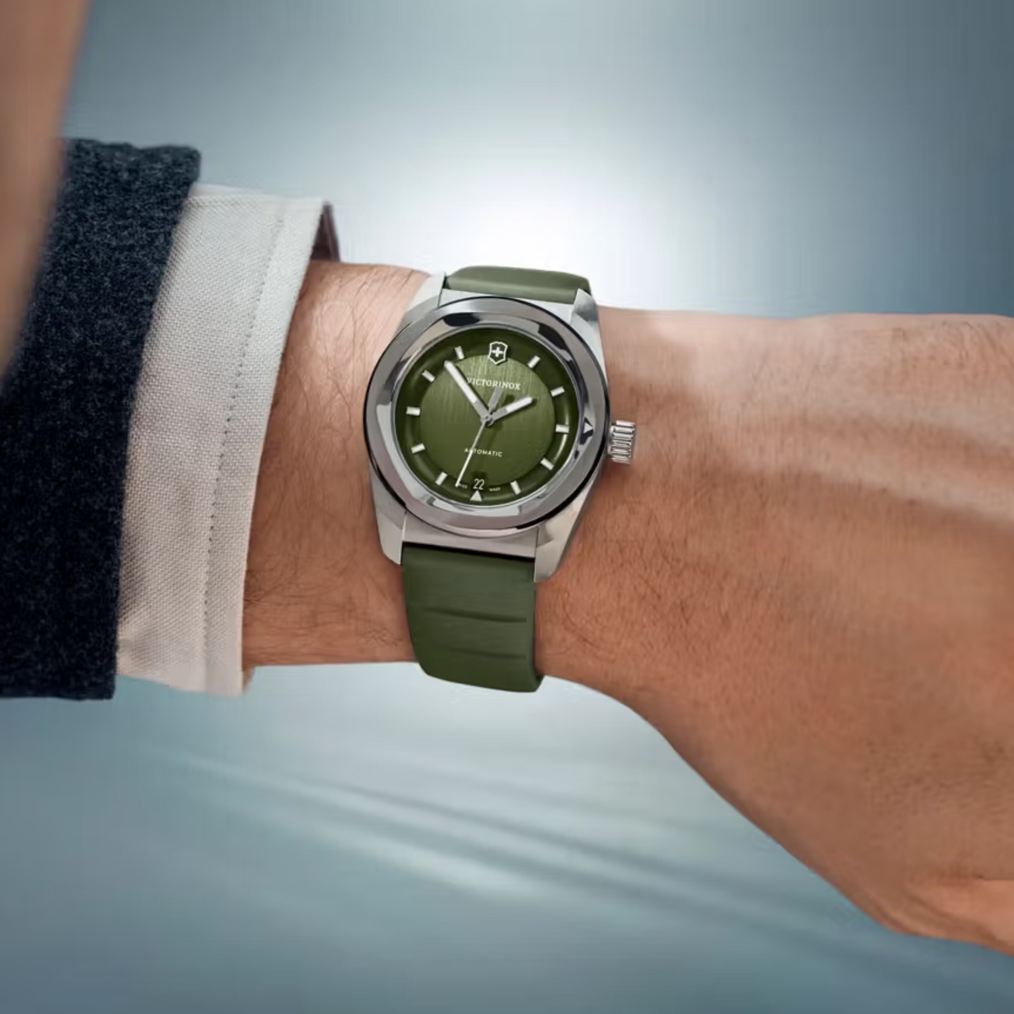 Victorinox Concept One Automatic Green Dial on Rubber Strap